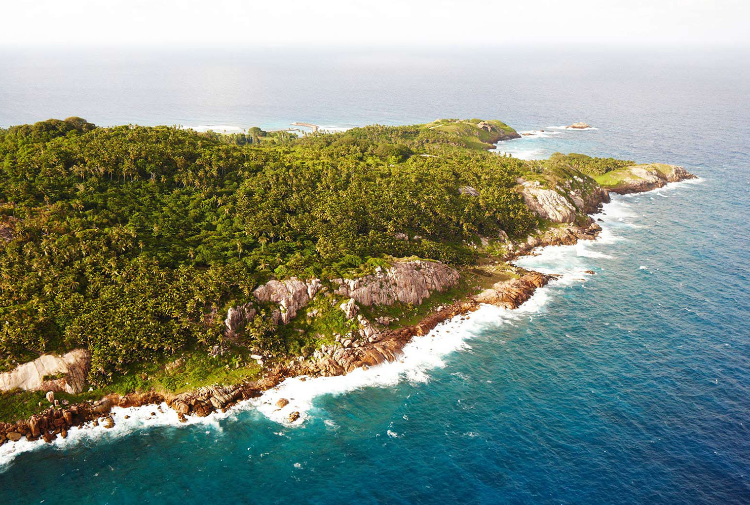 Остров Фрегат Сейшелы панорама