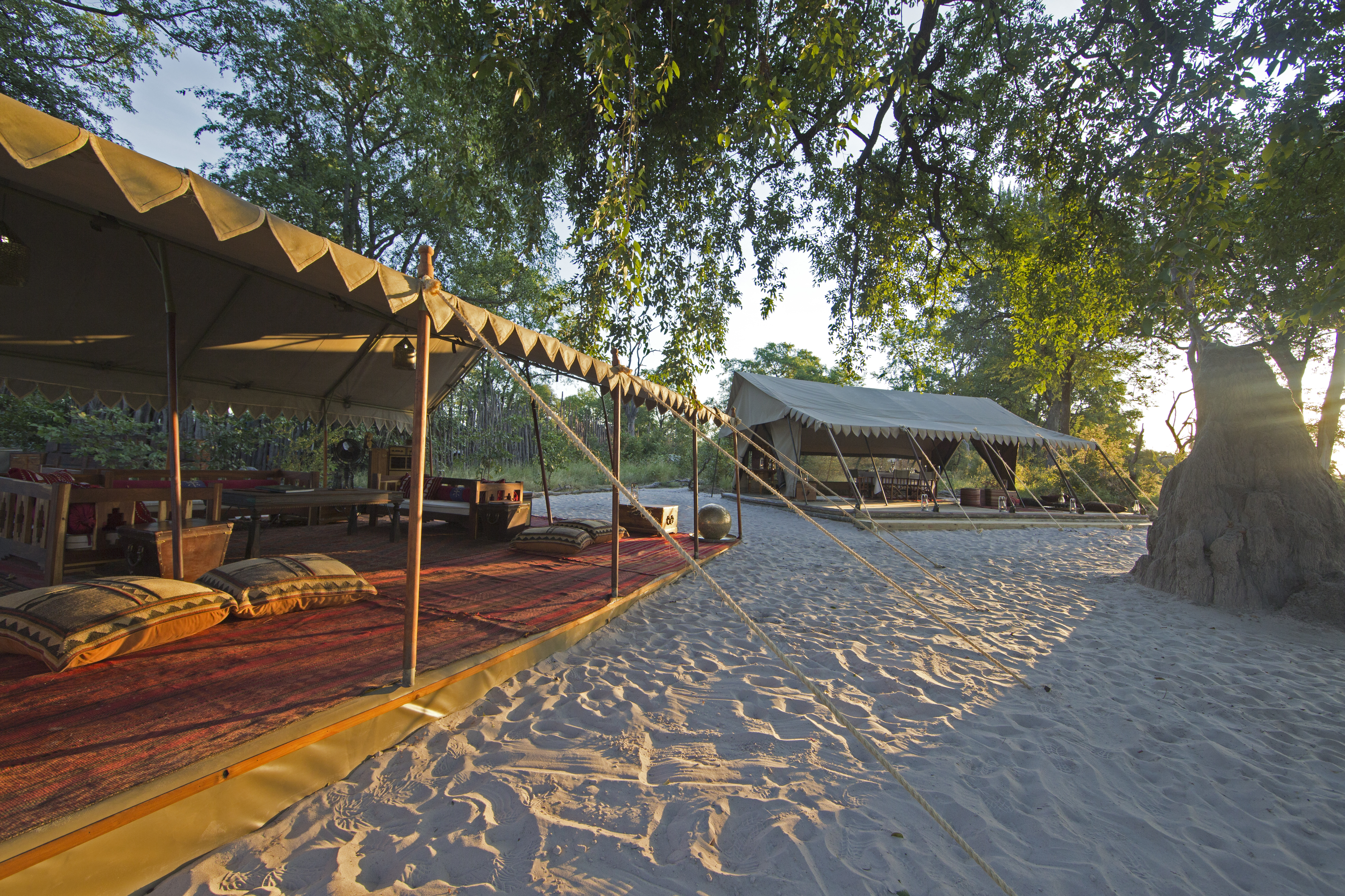Selinda Explorers Camp Botswana exterior