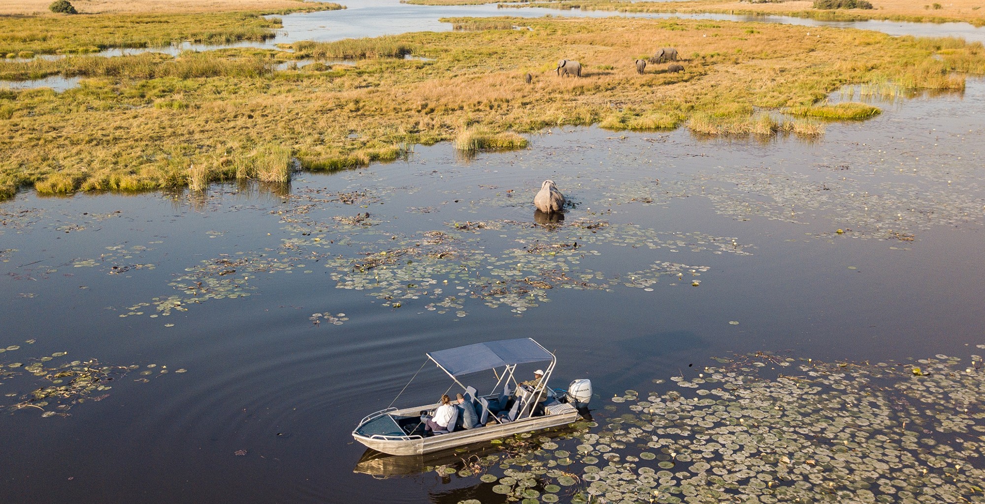 Botswana-Selinda-Camp-Boating