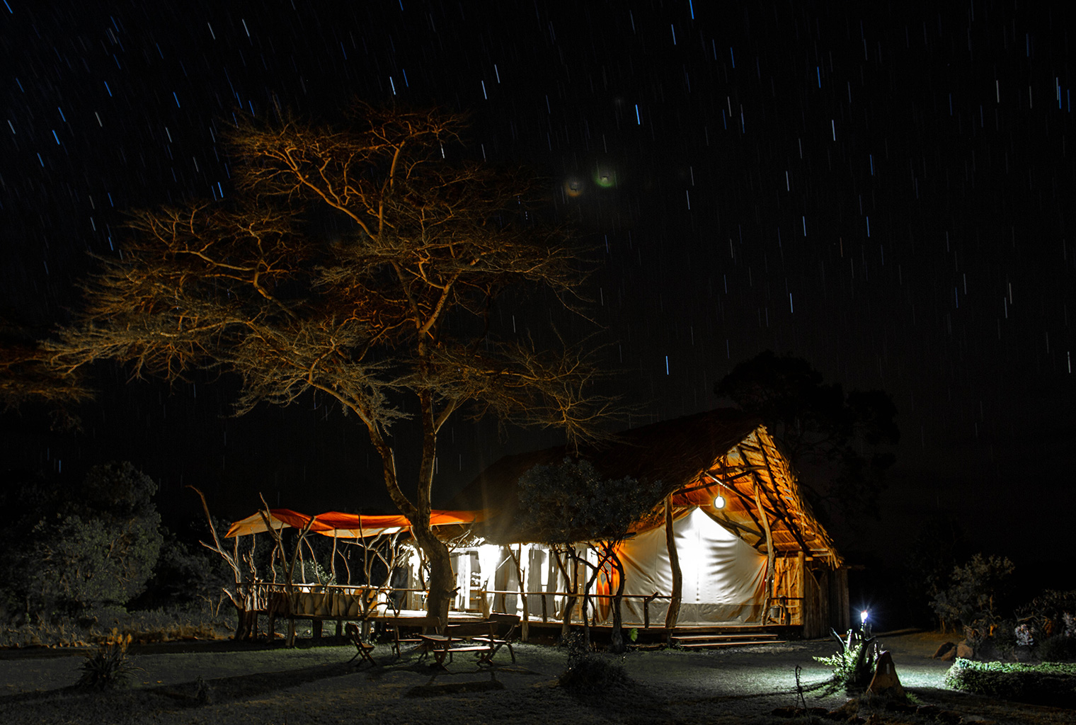 Ekorian's-Mugie-Camp-Night-Exterior