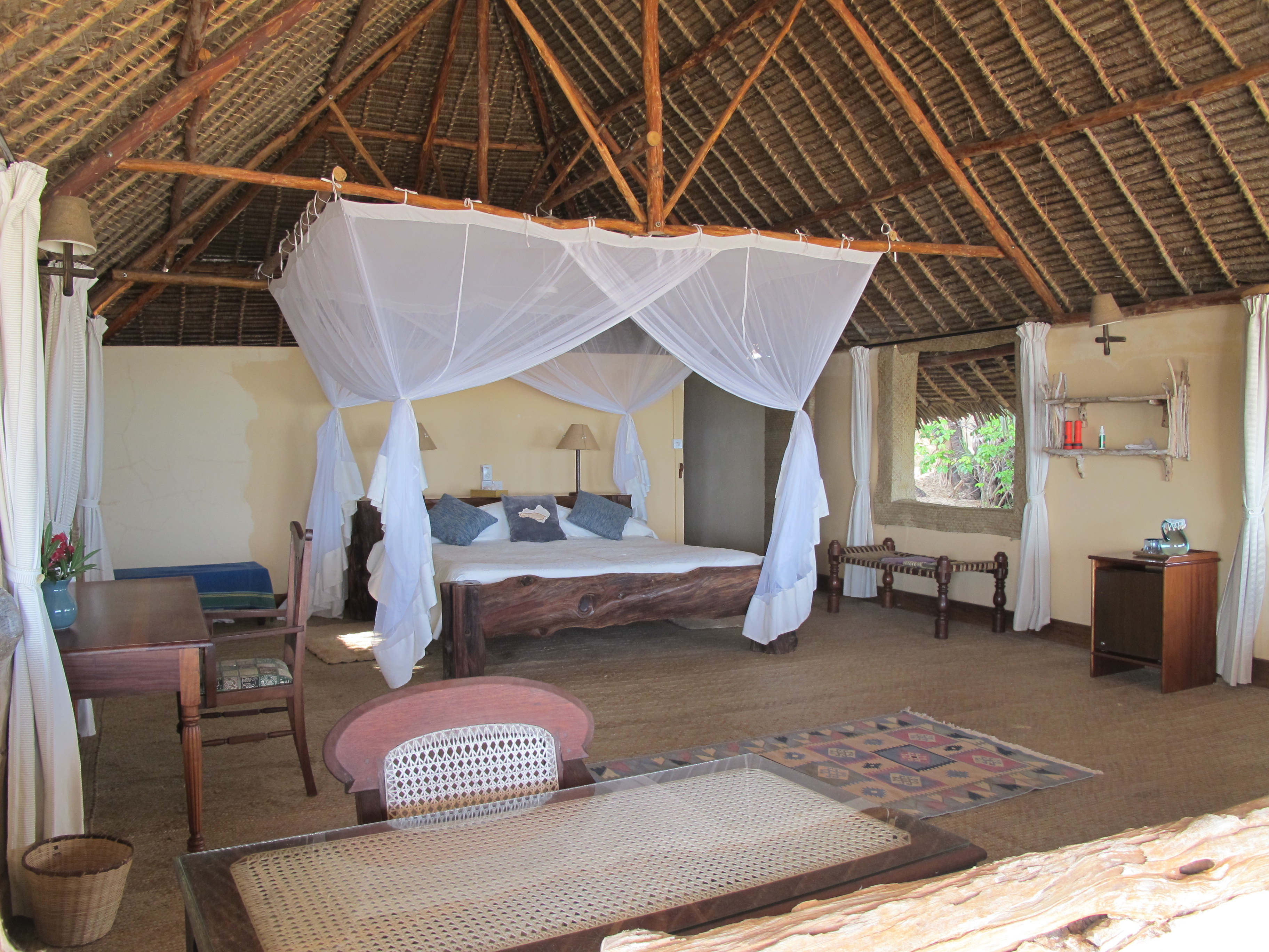 Manda Bay Lodge Kenya Bedroom