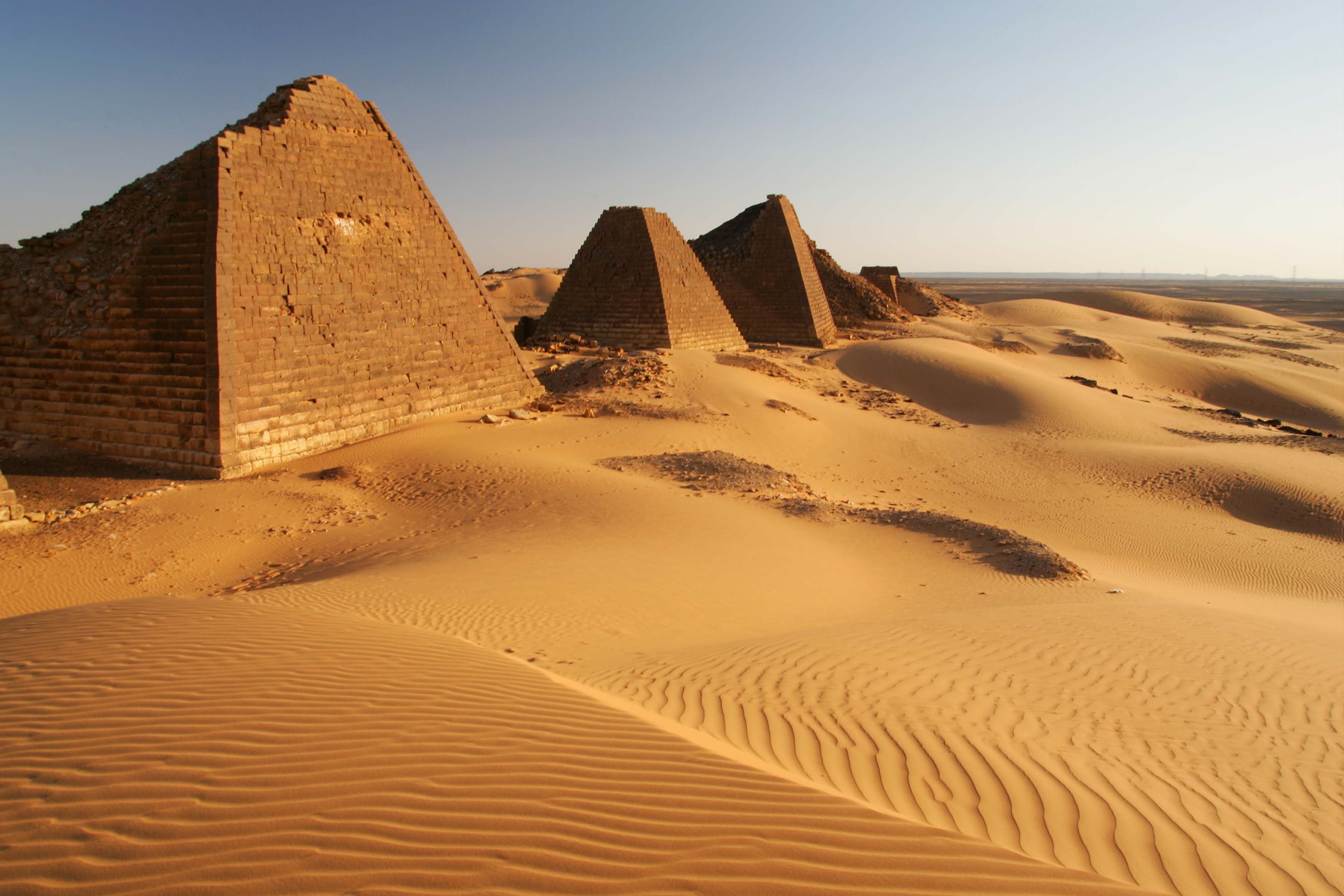 Egyptian Pyramids Nubia