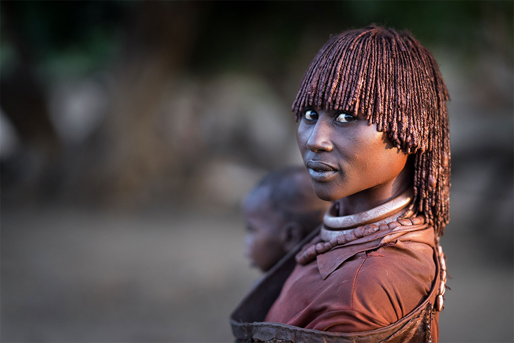 Kara Woman Omo Valley