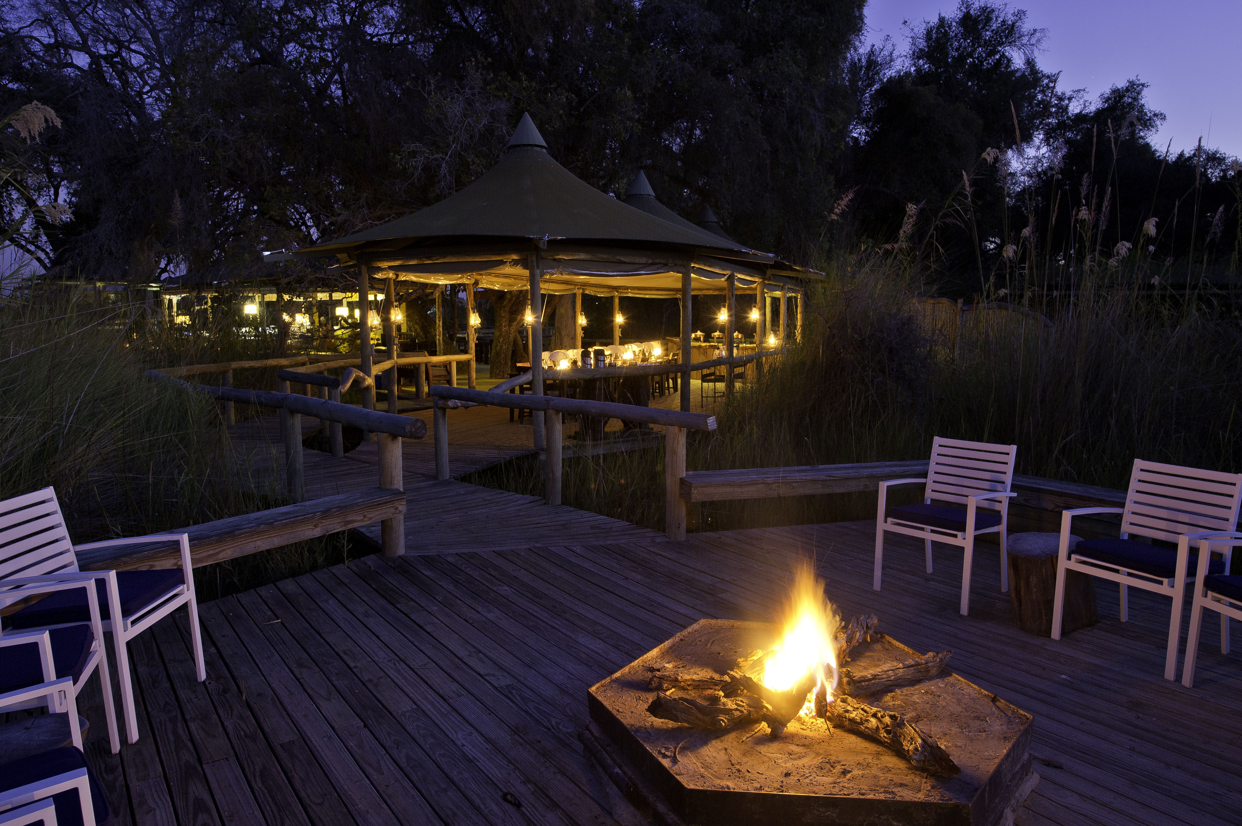 Little Vumbura Botswana Sunset