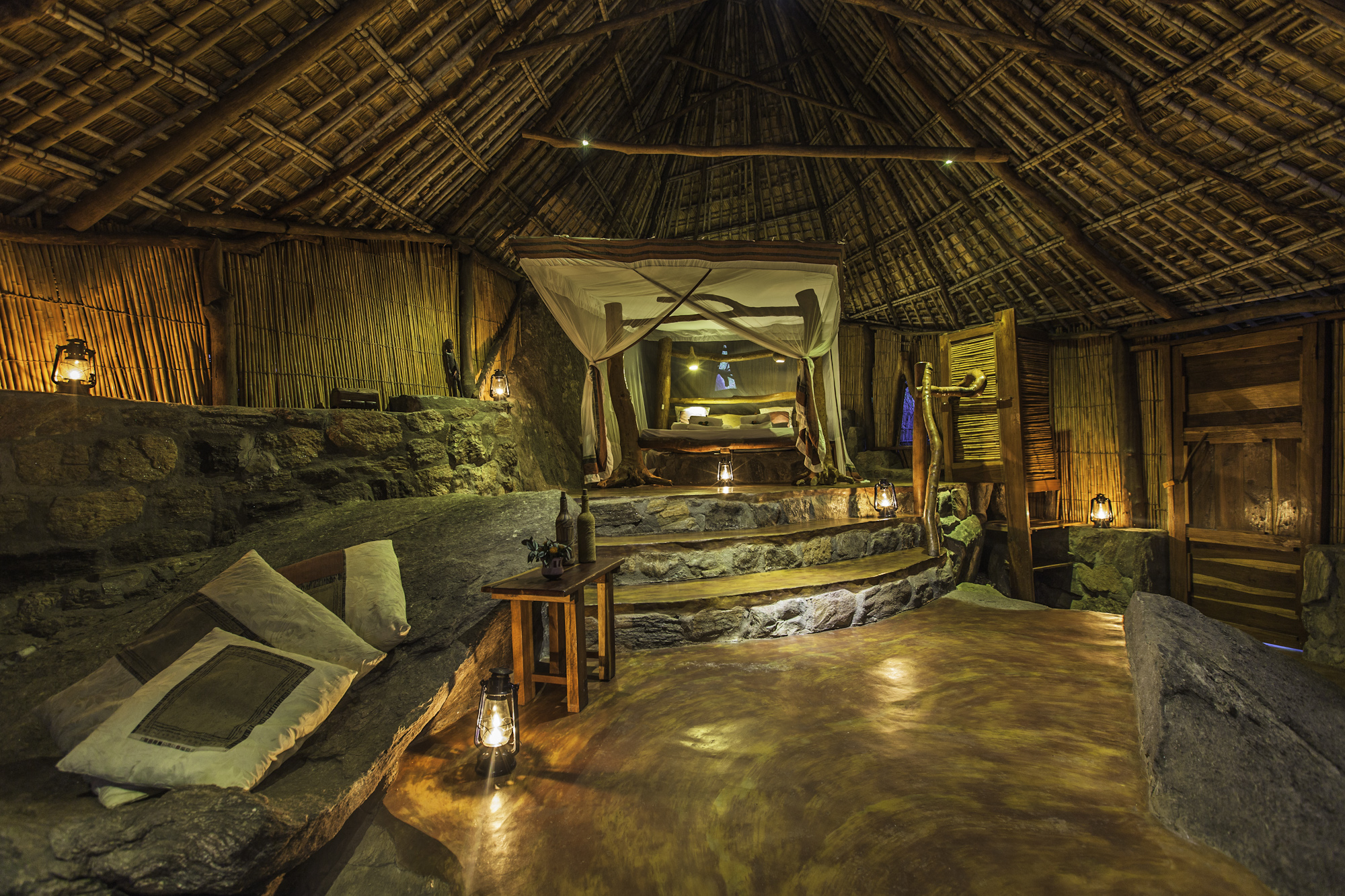 Nkwichi Lodge Malawi Interior