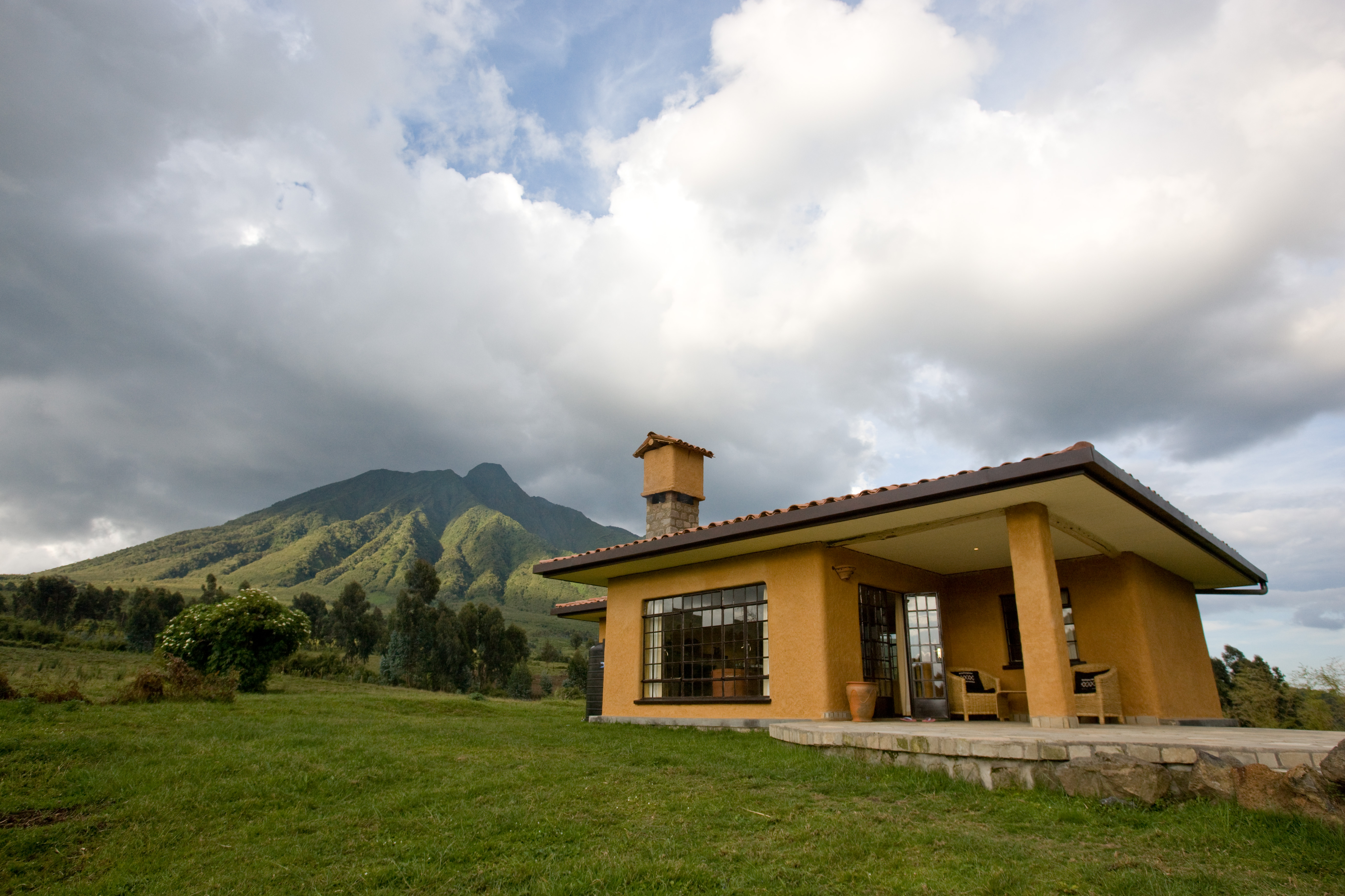 Sabyinyo Silverback Lodge in Volcanoes National Park, Rwanda - Journeys ...