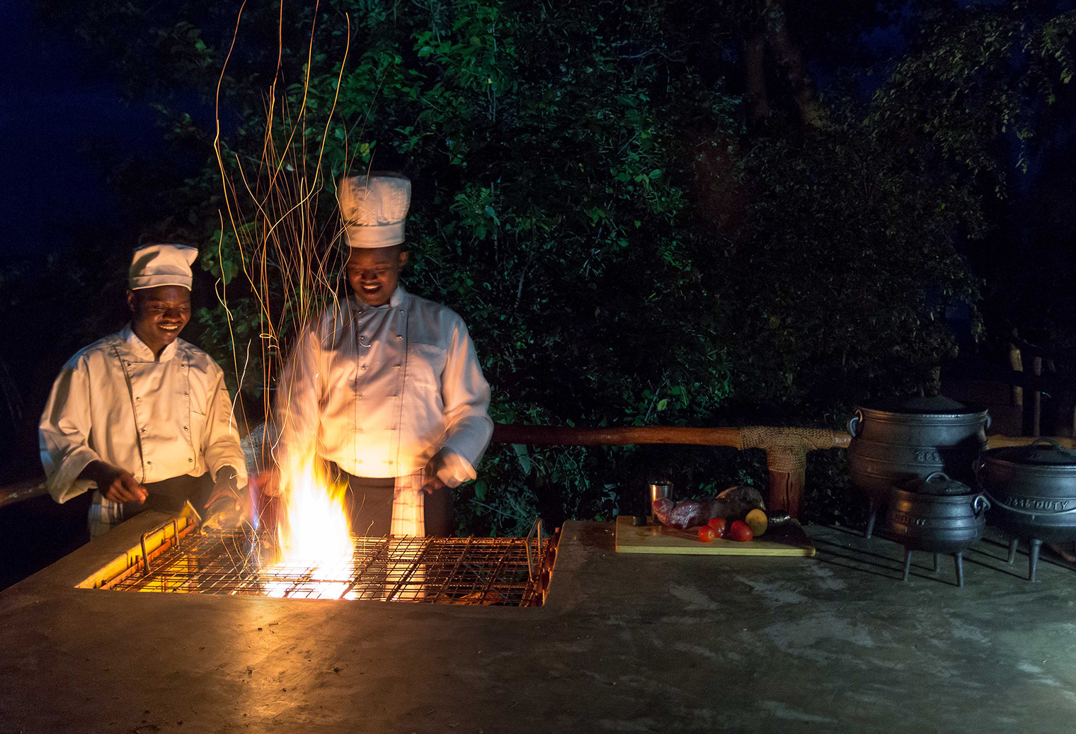 Rwanda-Ruzizi-Tented-Camp-Cooks