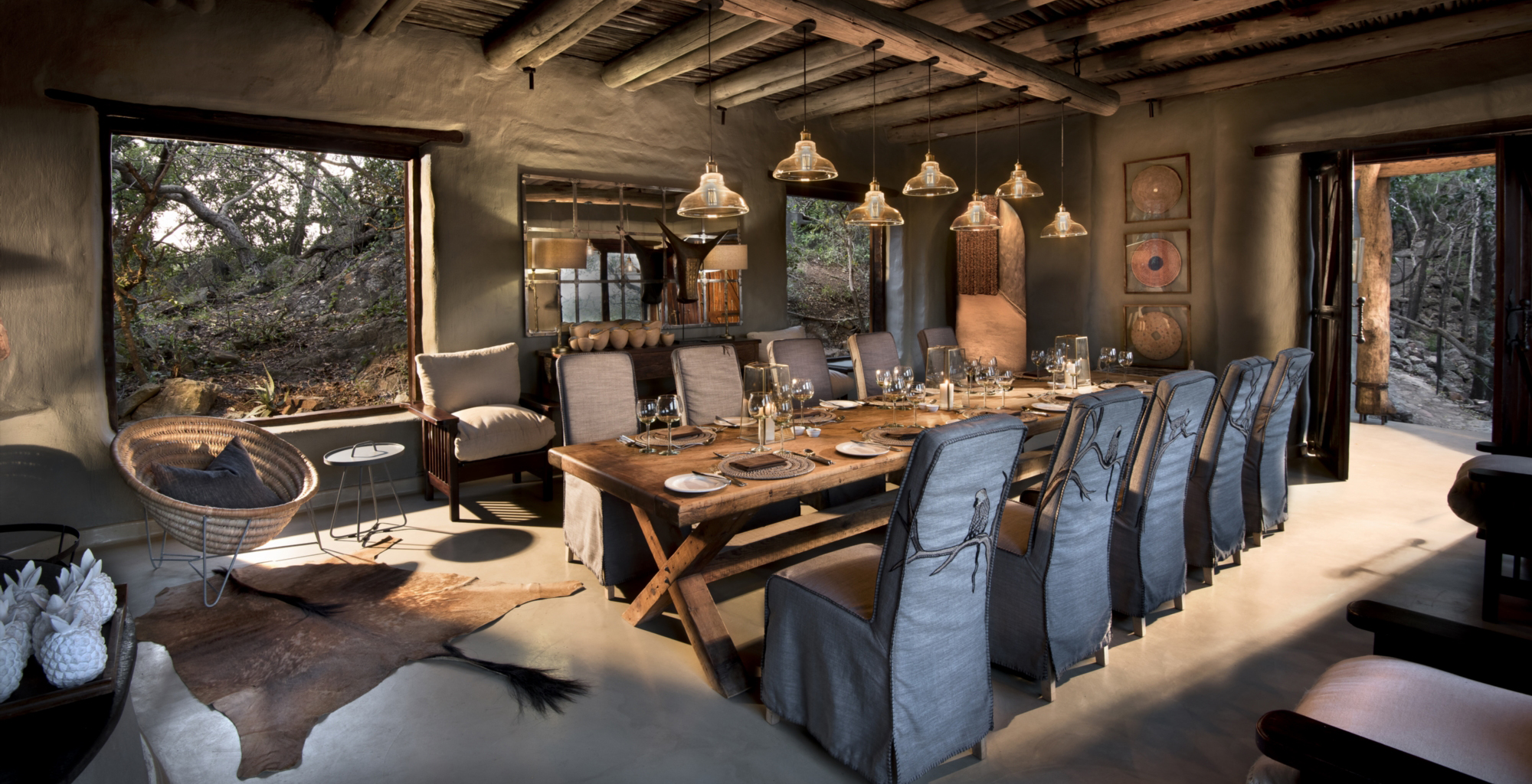 South-Africa-Phinda-Rock-Lodge-Dining