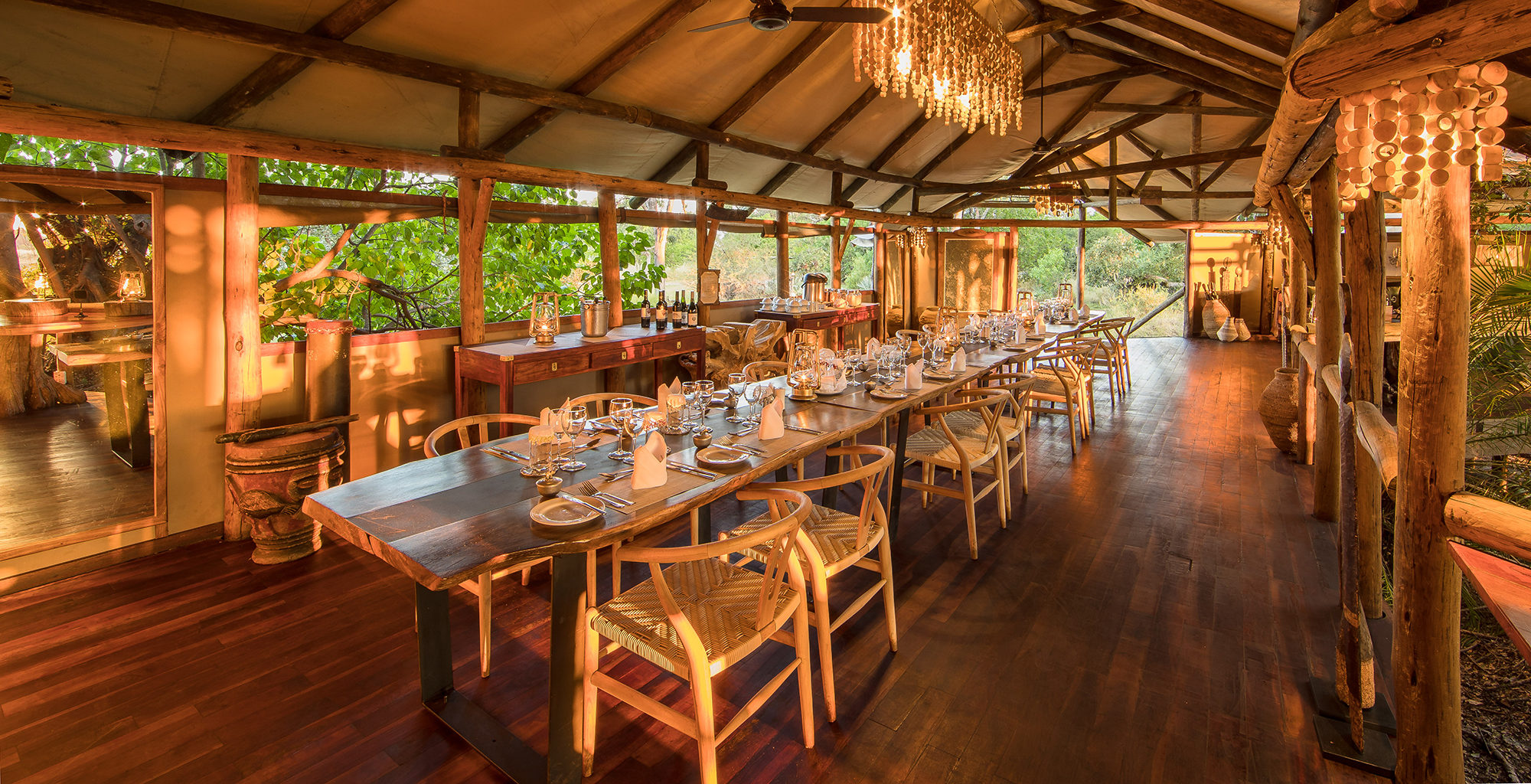 Botswana-Okavango-Delta-Kanana-Camp-Dining