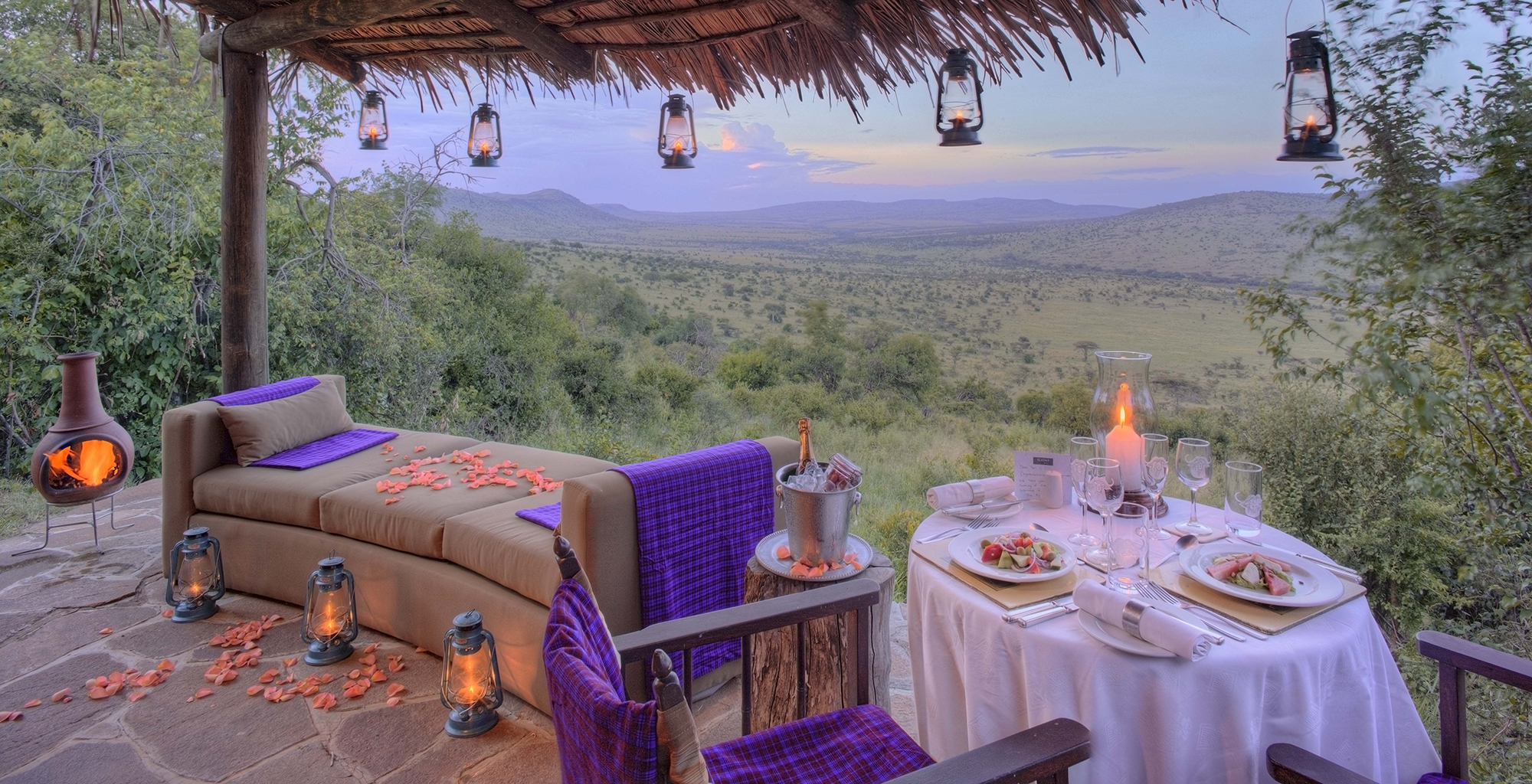Tanzania-Kleins-Camp-Dining