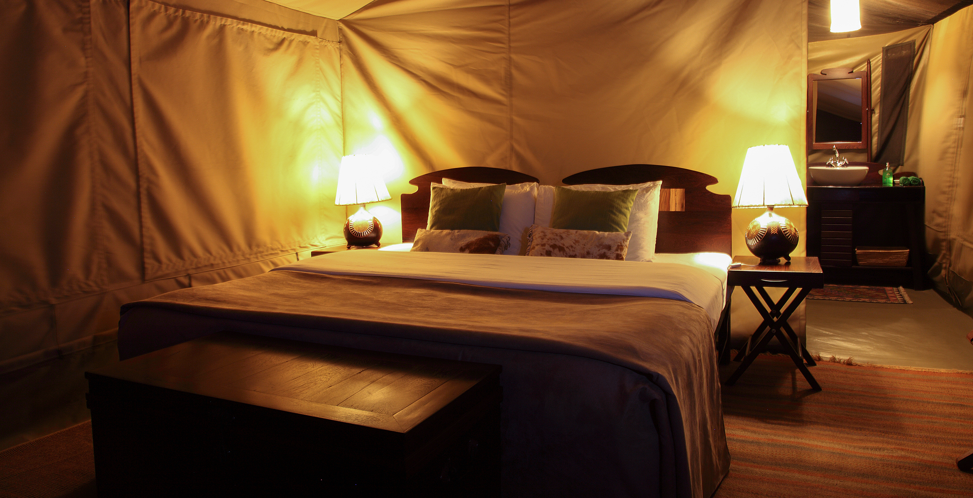 Tanzania-Manyara-Ranch-Tented-Bedroom