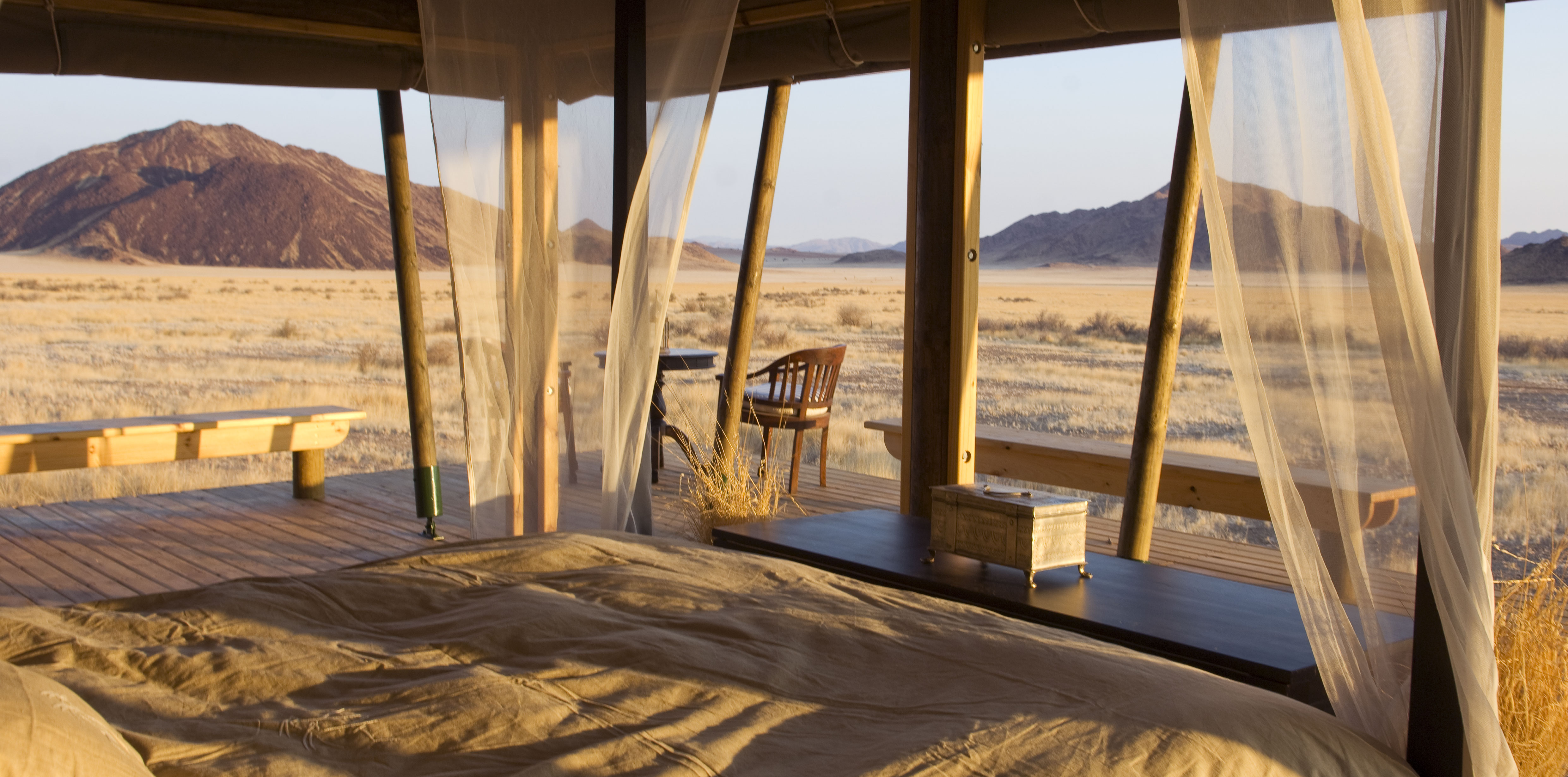 Wolwedans Boulders Camp Namibia Deck