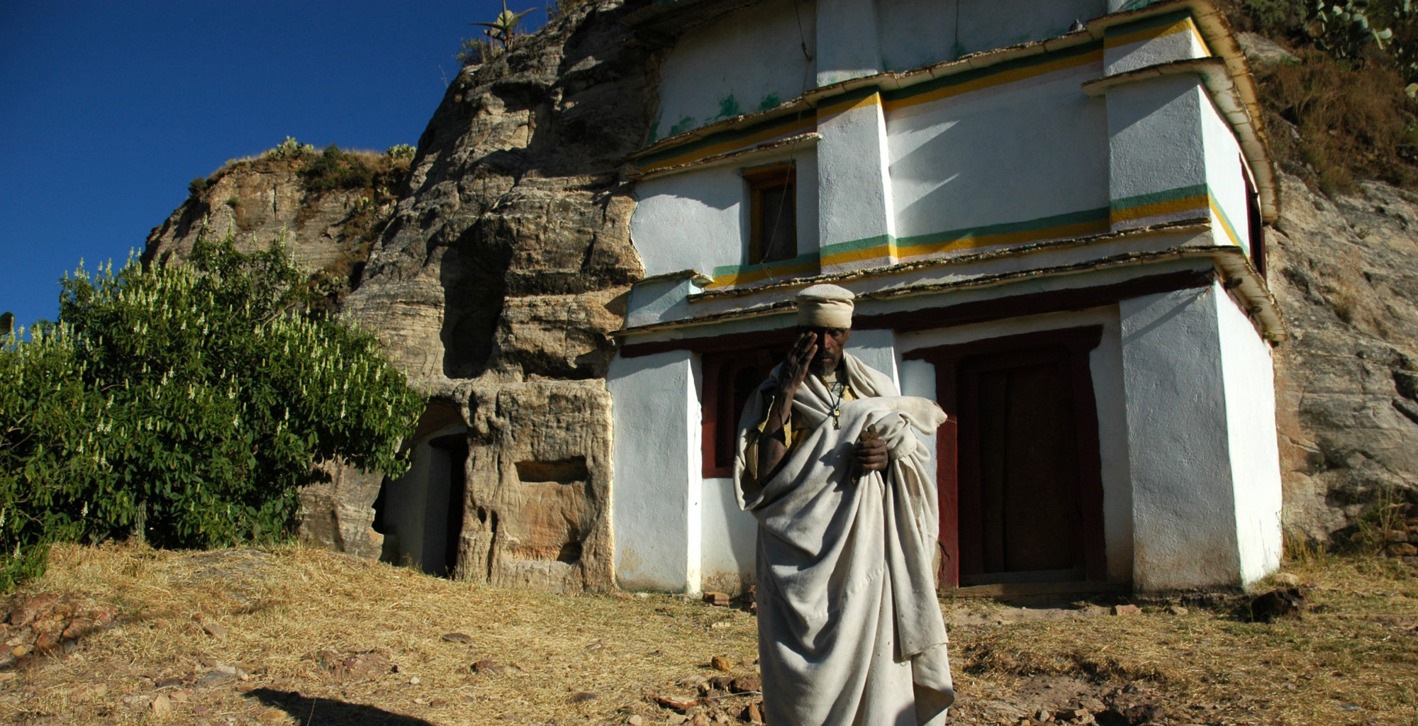 Gheralta Lodge Ethiopia Exterior Man