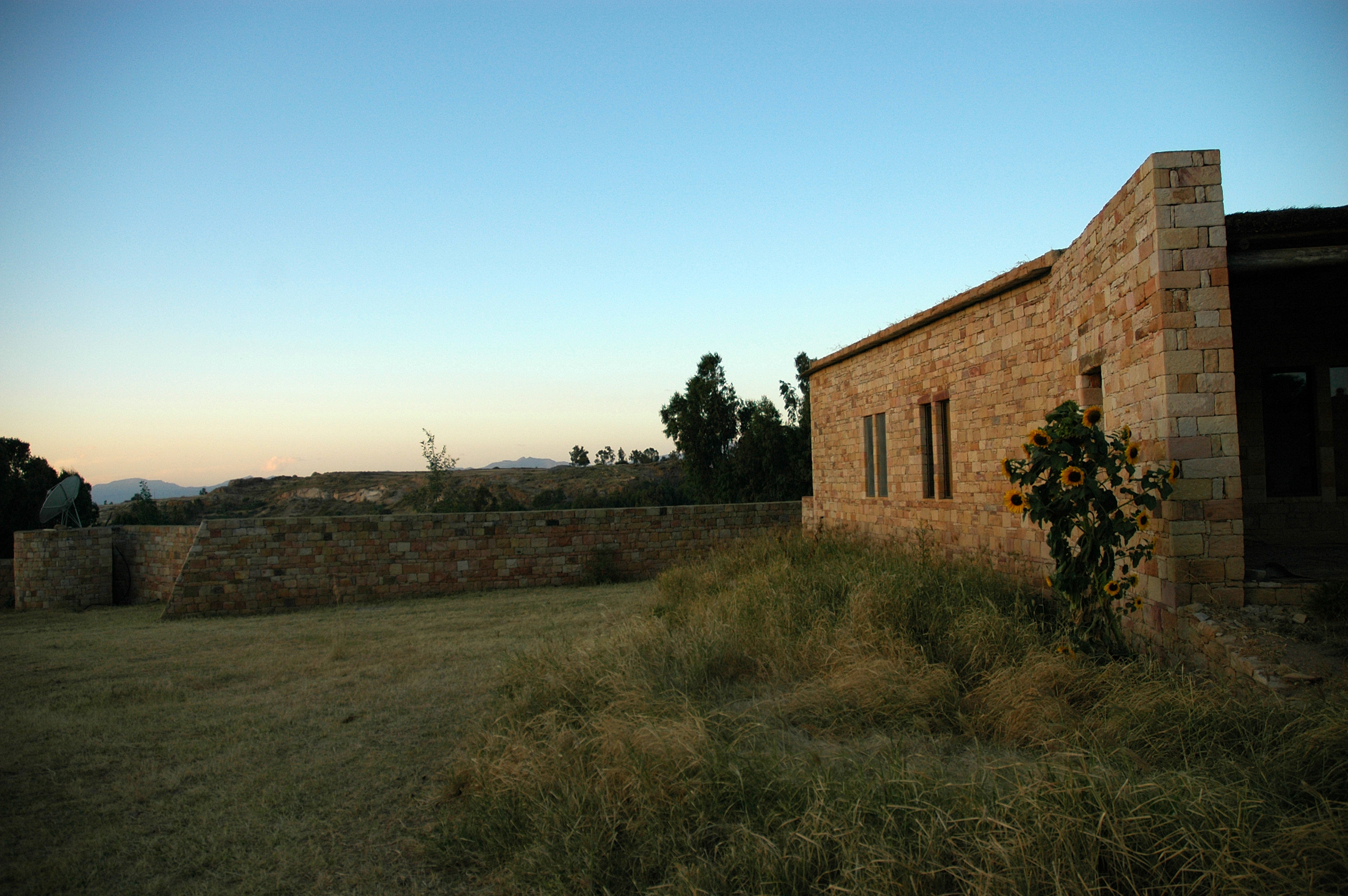 Gheralta Lodge Ethiopia Exterior Sunset