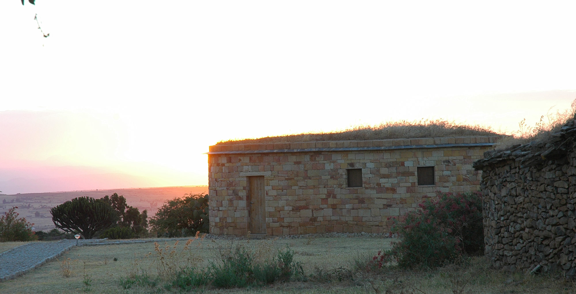 Gheralta Lodge Ethiopia Exterior Sunset