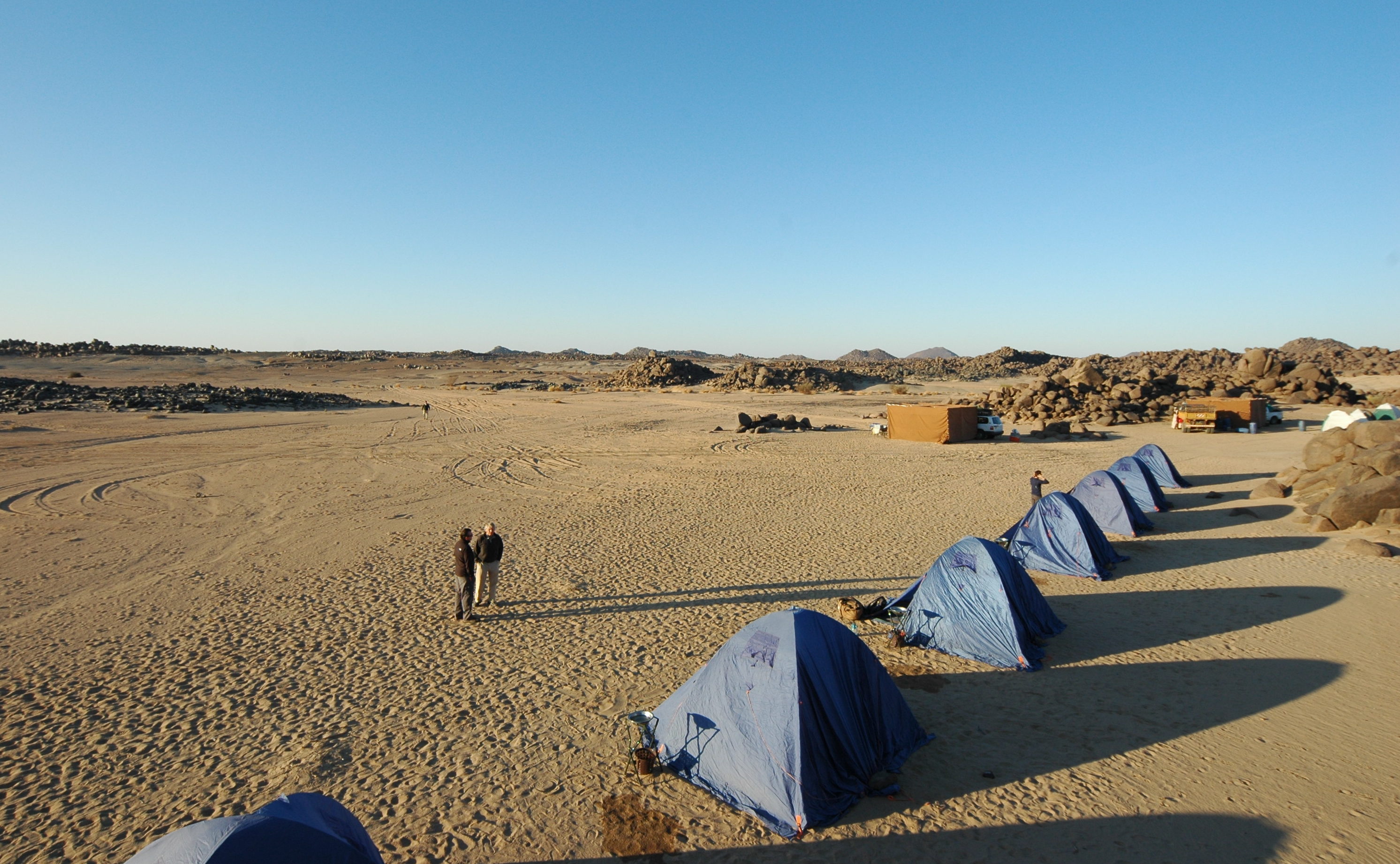 Tombos Wild Camping Sudan Tents