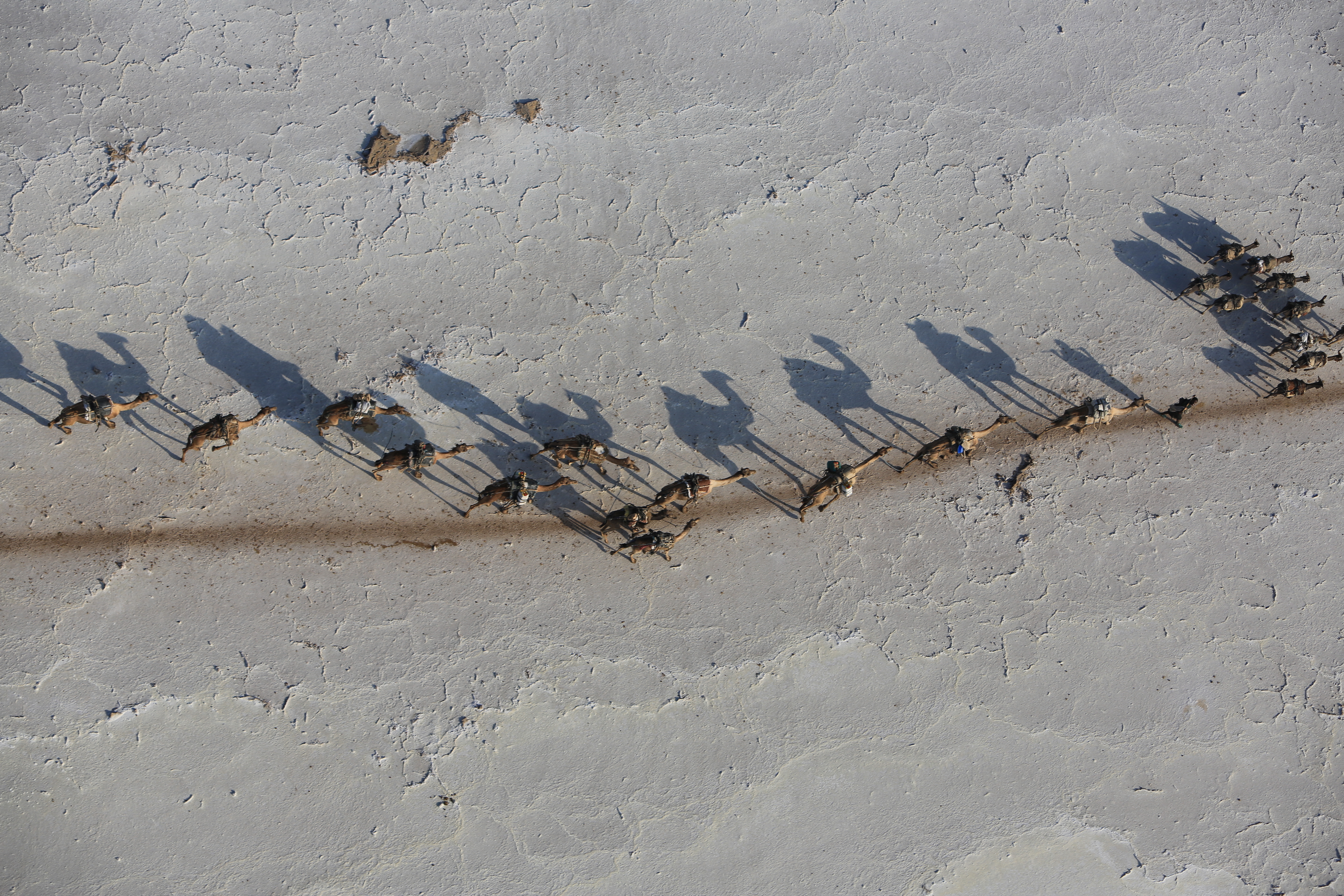 Danakil Ethiopia-Aerial