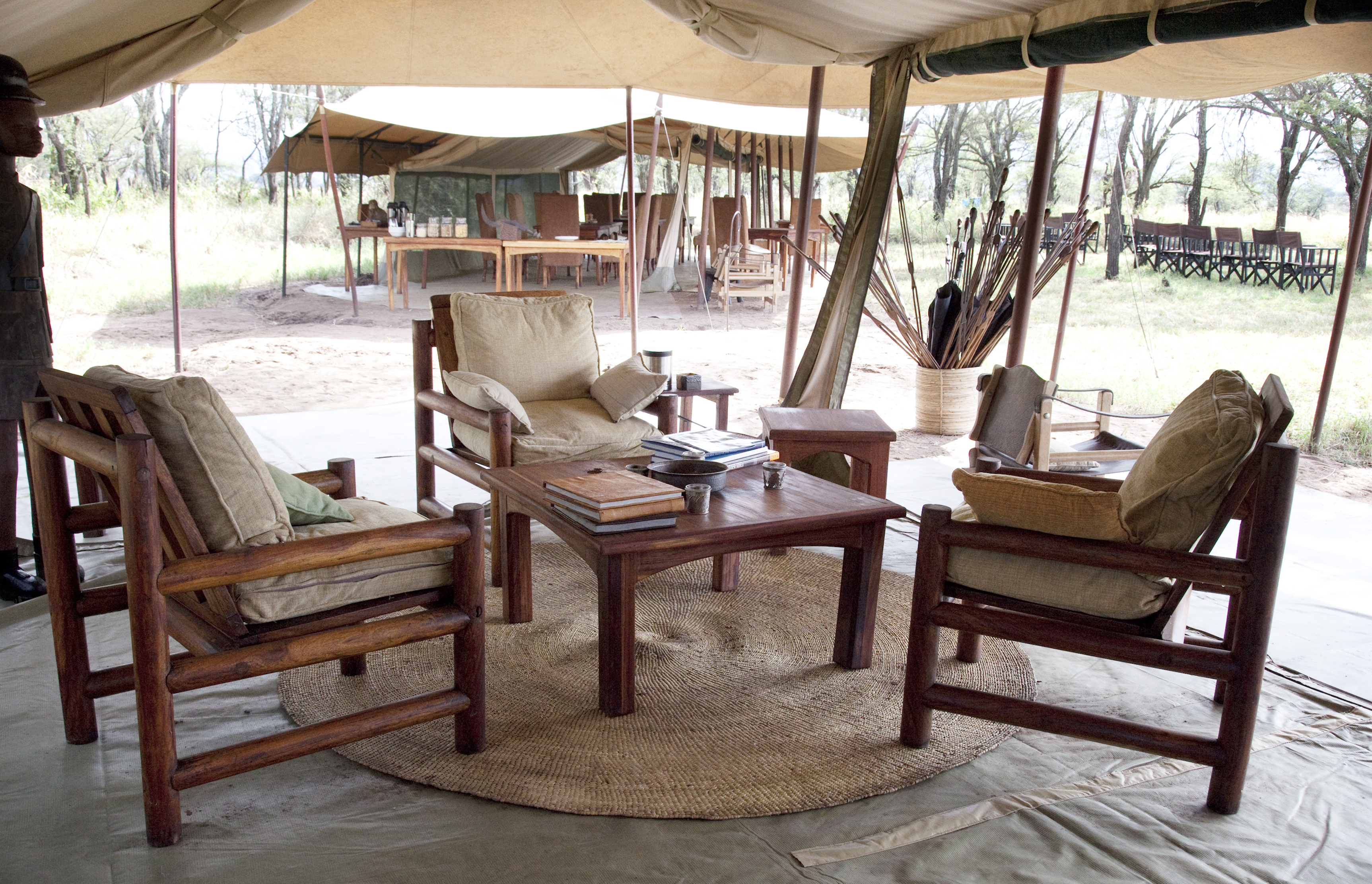 Dunia Camp Tanzania Livingroom