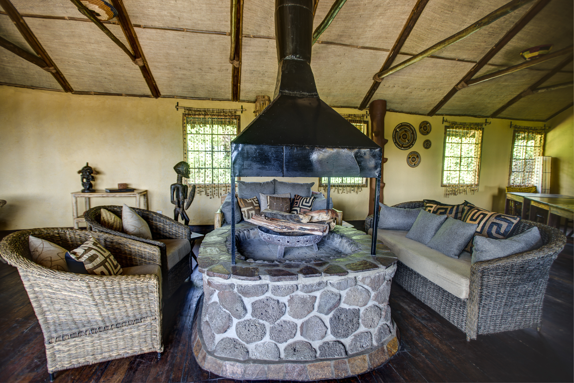 Mount Gahinga Lodge Uganda interior