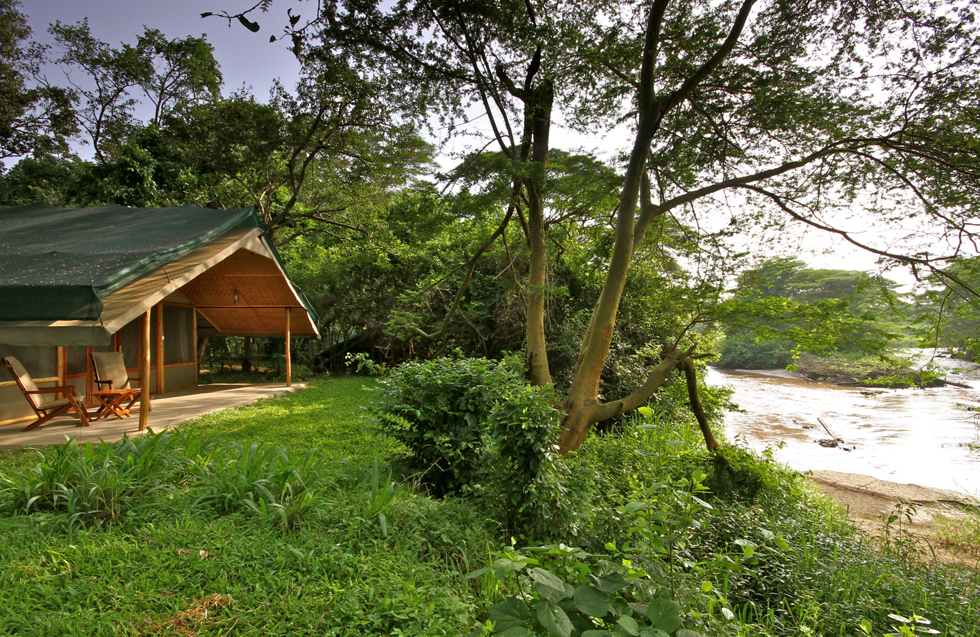 Ishasha Wilderness Camp Uganda Exterior