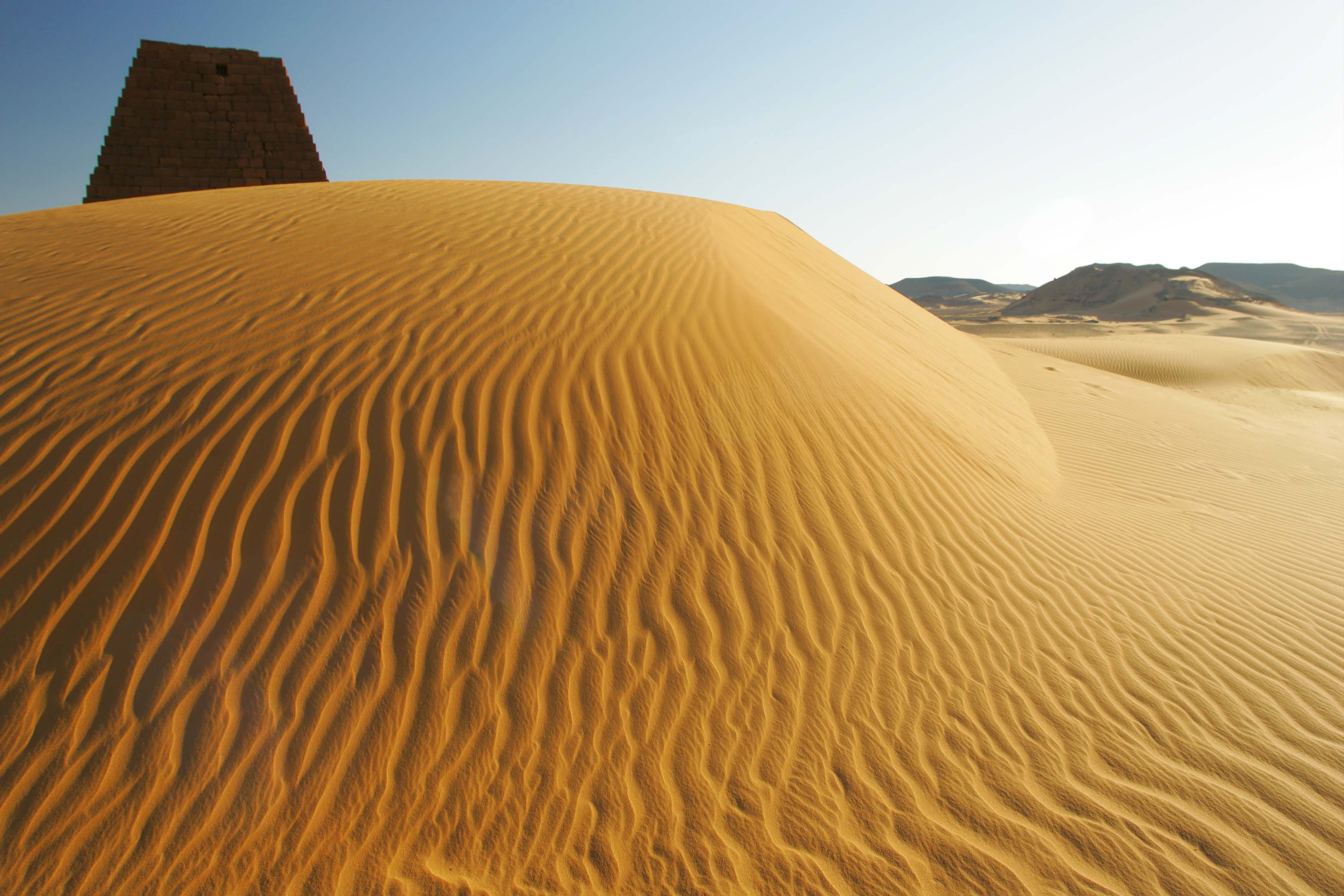 Meroe Tented Camp Sudan Sand