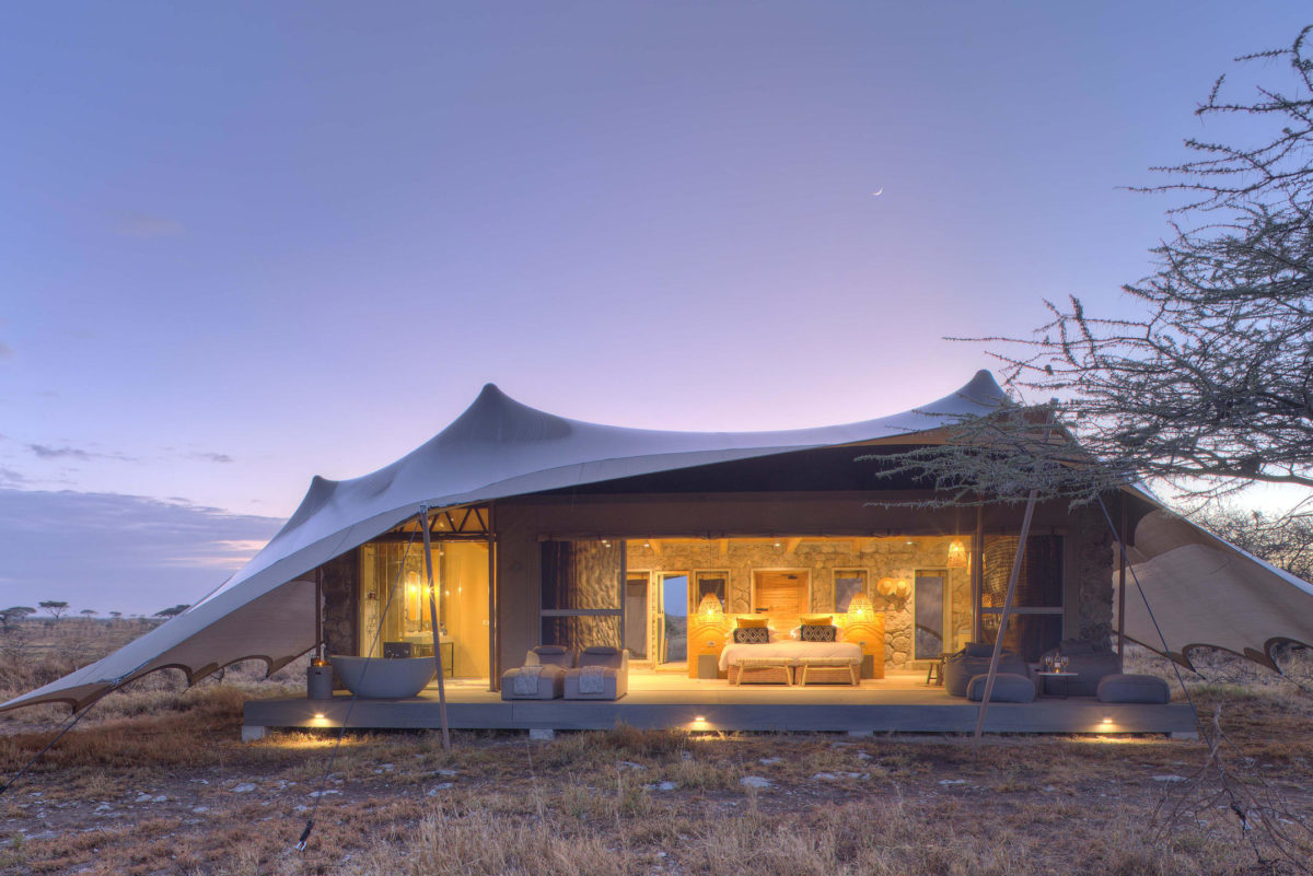 Namiri Plains Camp in Serengeti National Park, Tanzania