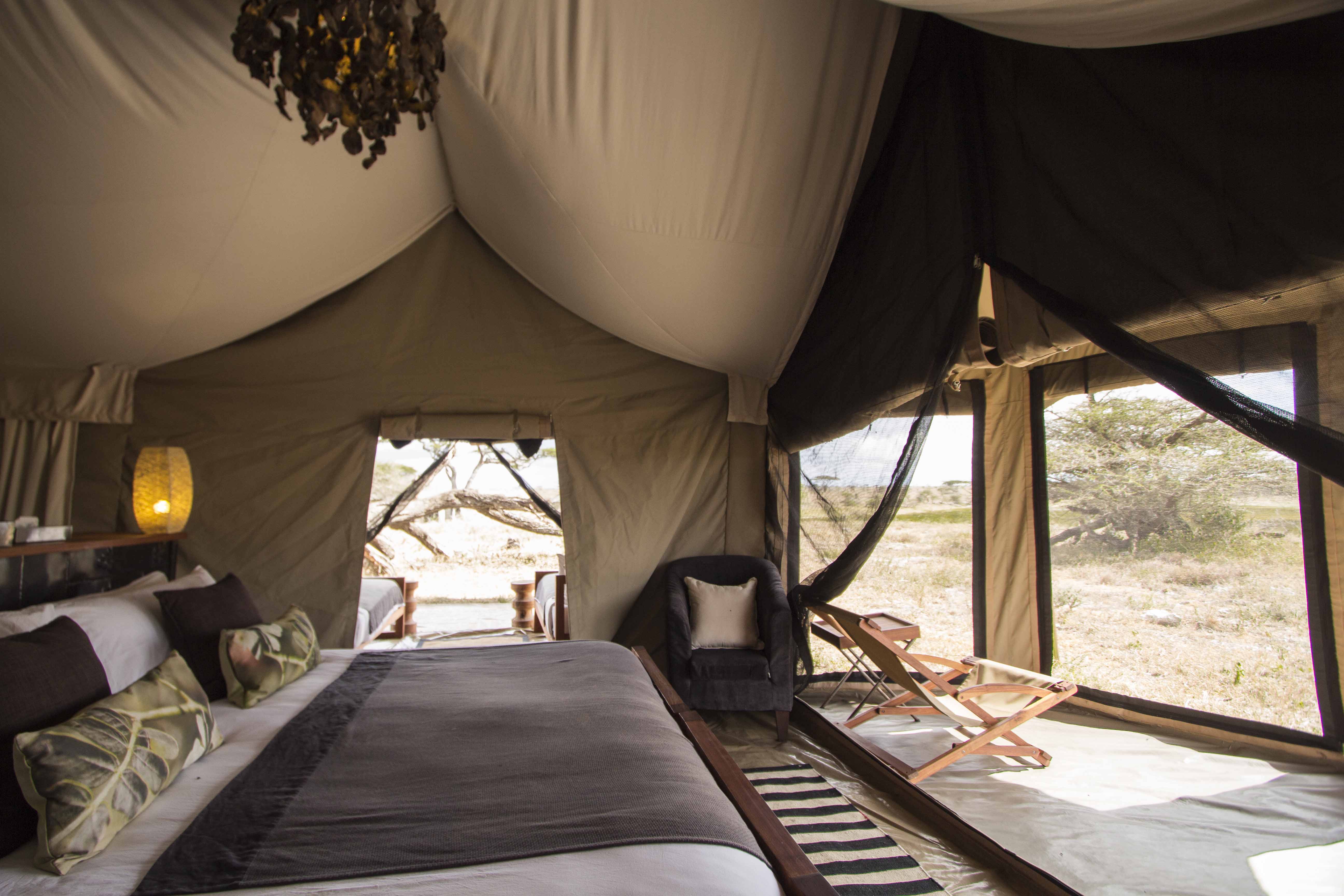 Namiri Plains Camp in Serengeti National Park, Tanzania