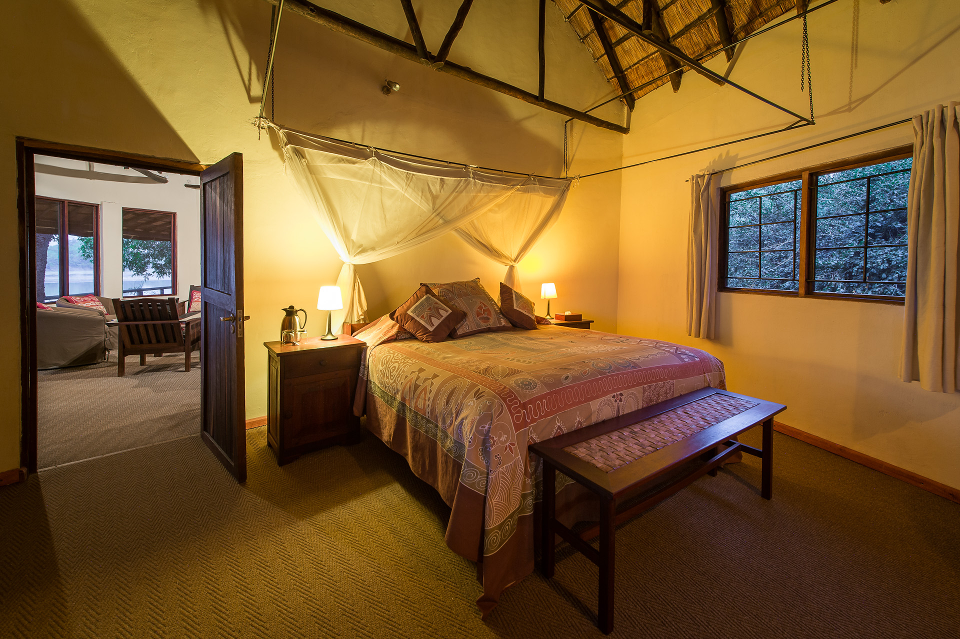 Robins-House-Zambia bedroom