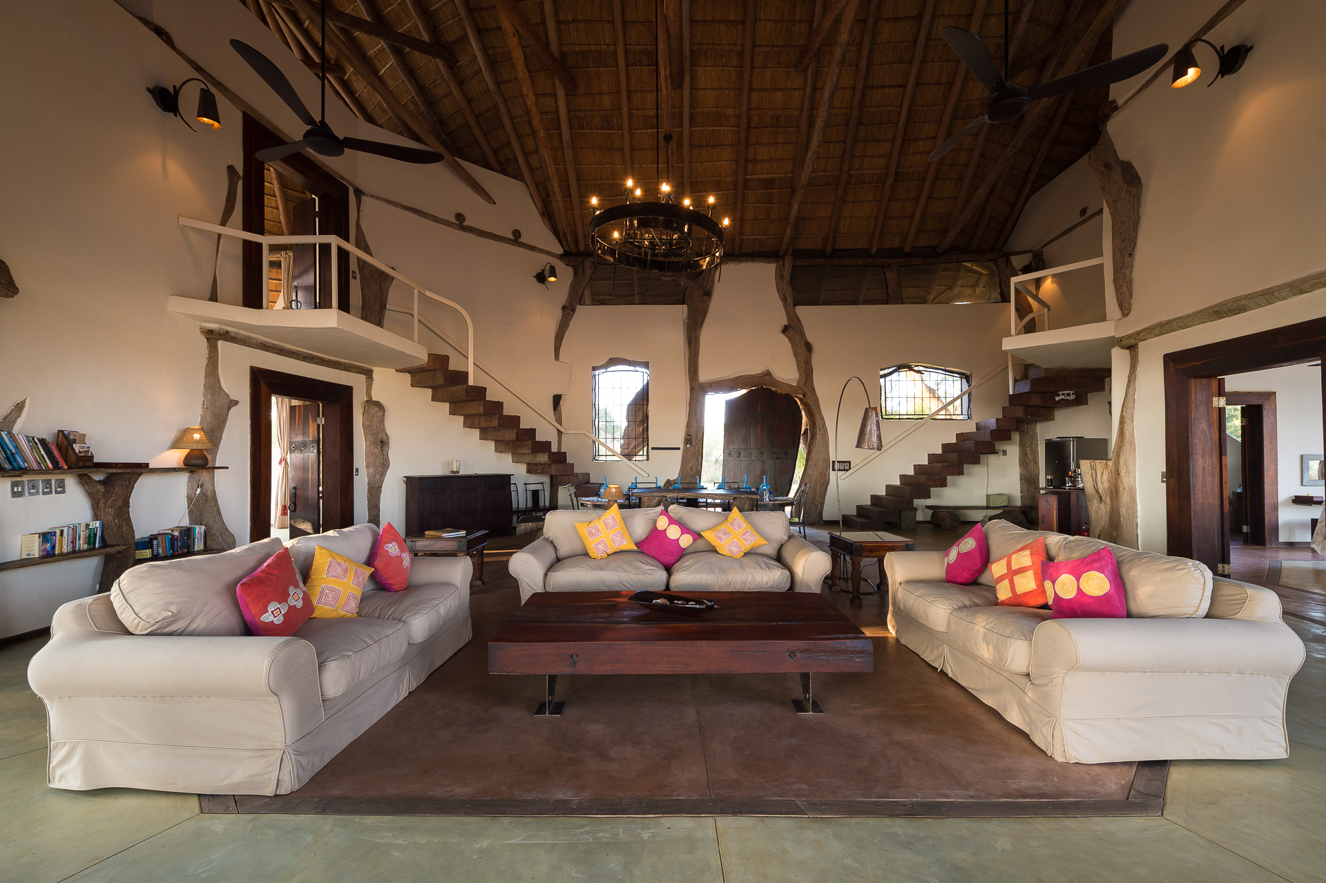 Luanga Safari House Zambia Lounge