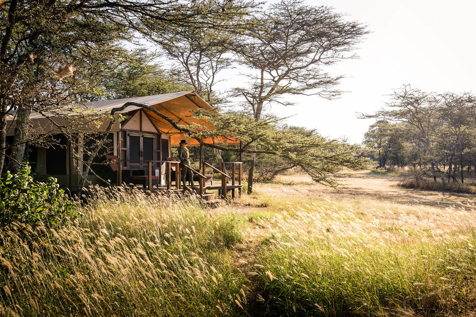 Sanctuary Kusini tent exterior
