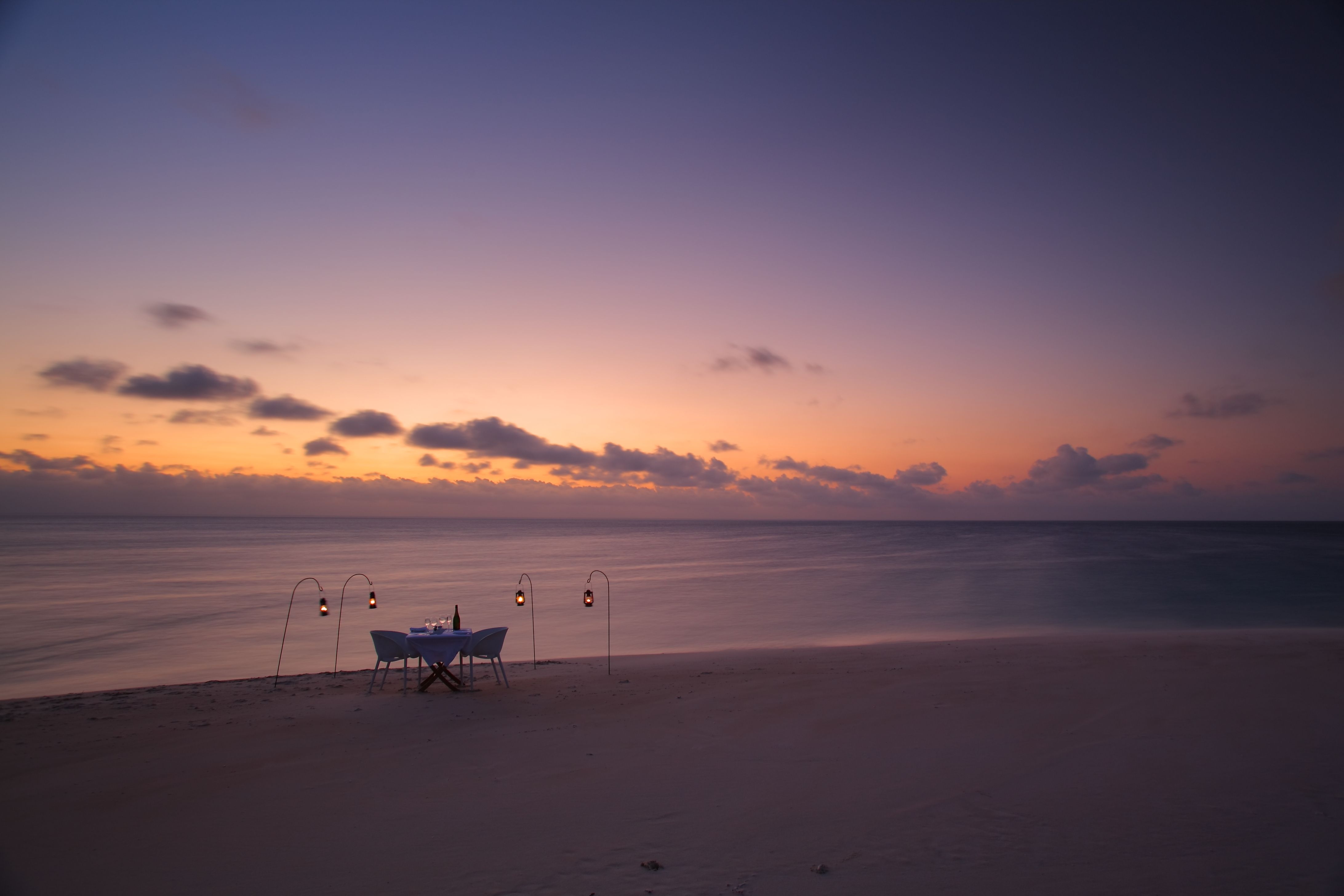 Azura Benguerra Presidential Villa Mozambique Sundown dinner