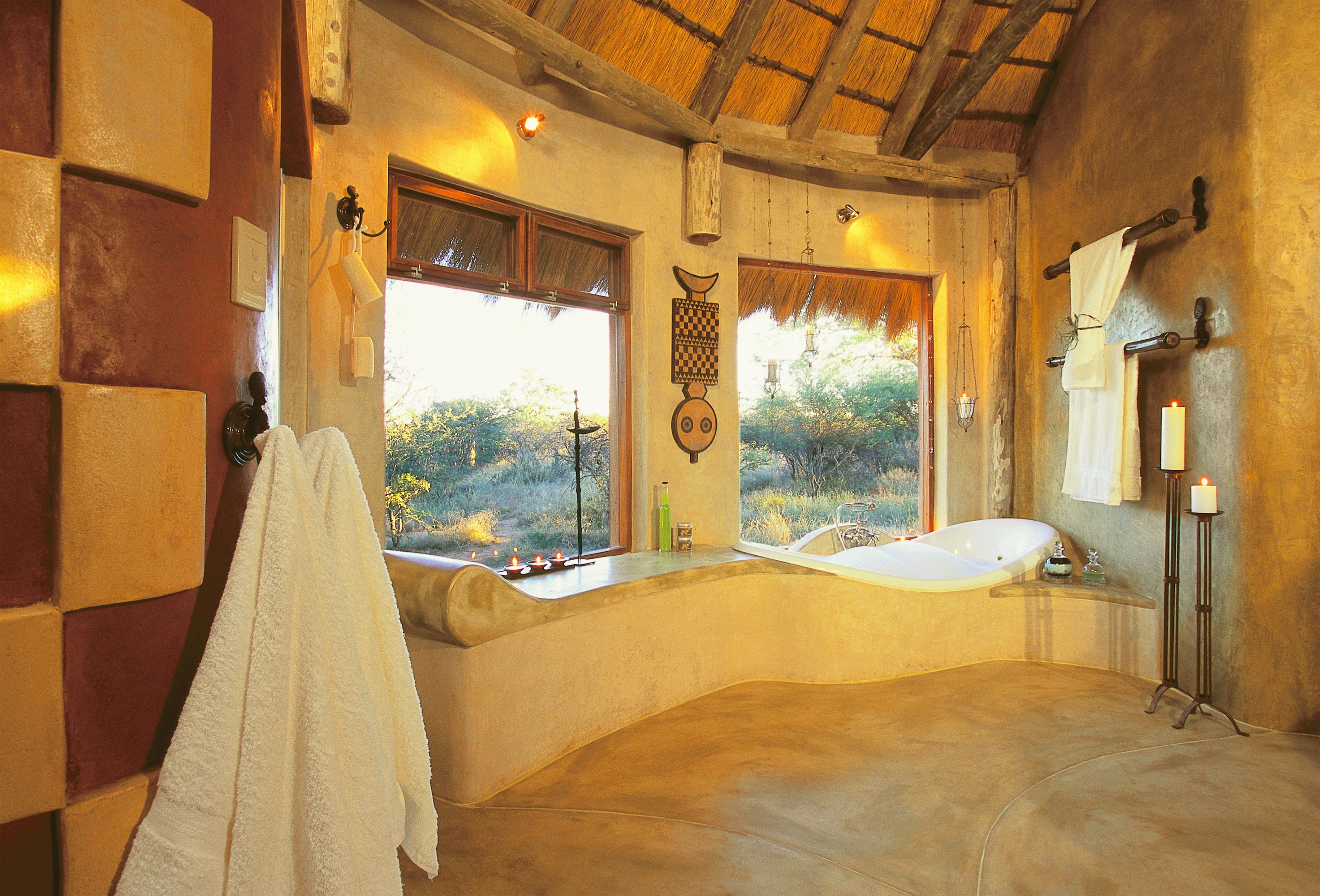 Okonjima Bush Suite Namibia Bathroom