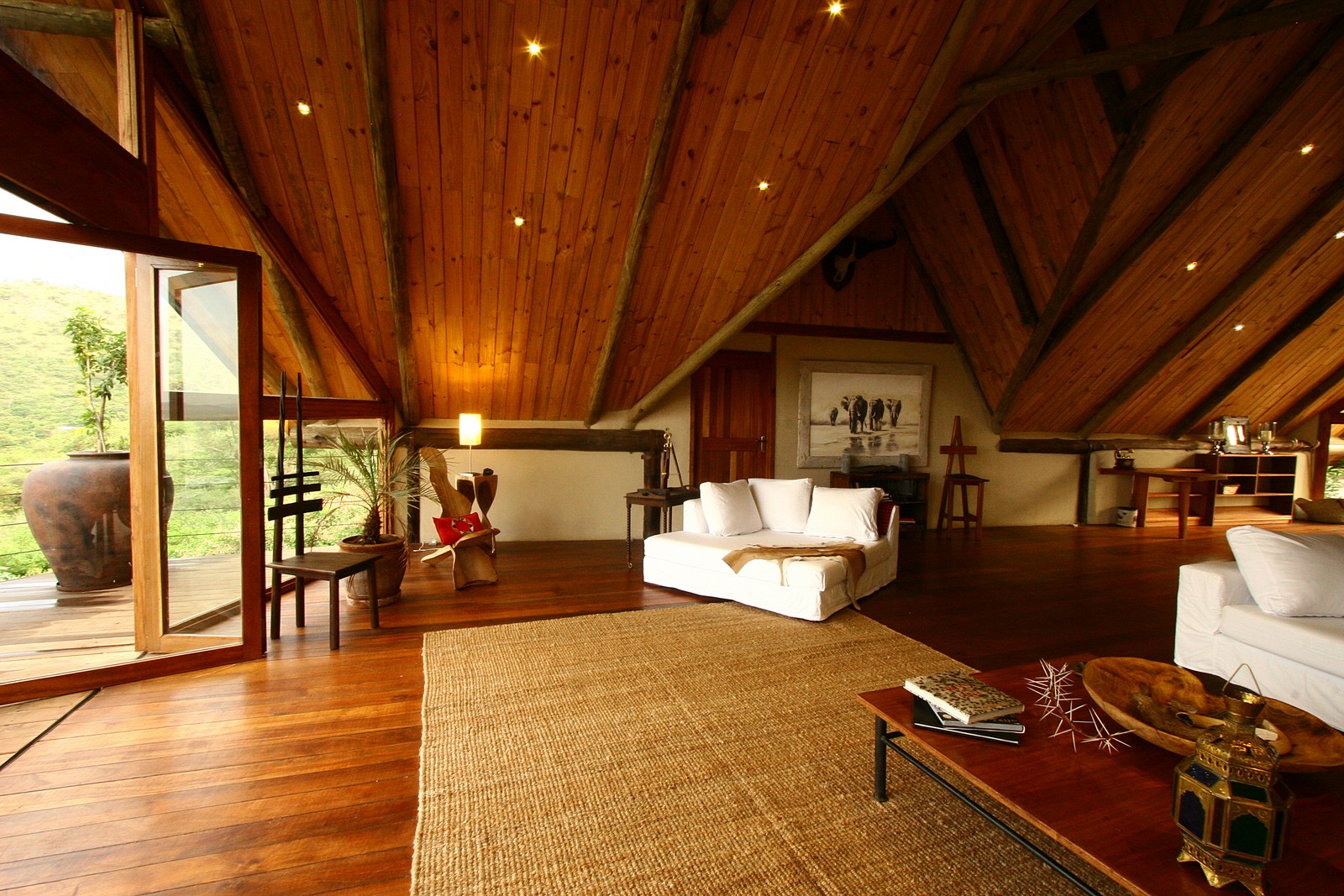 Cottars Private House Kenya- Viewing Room