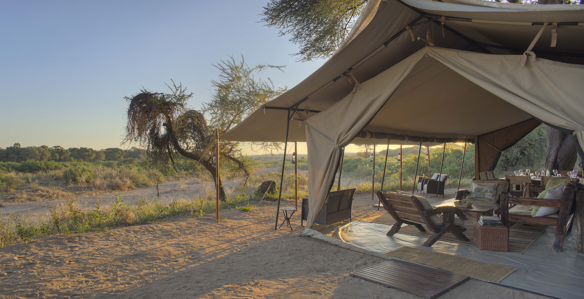 Kichaka Expeditions Camp In Ruaha National Park, Tanzania