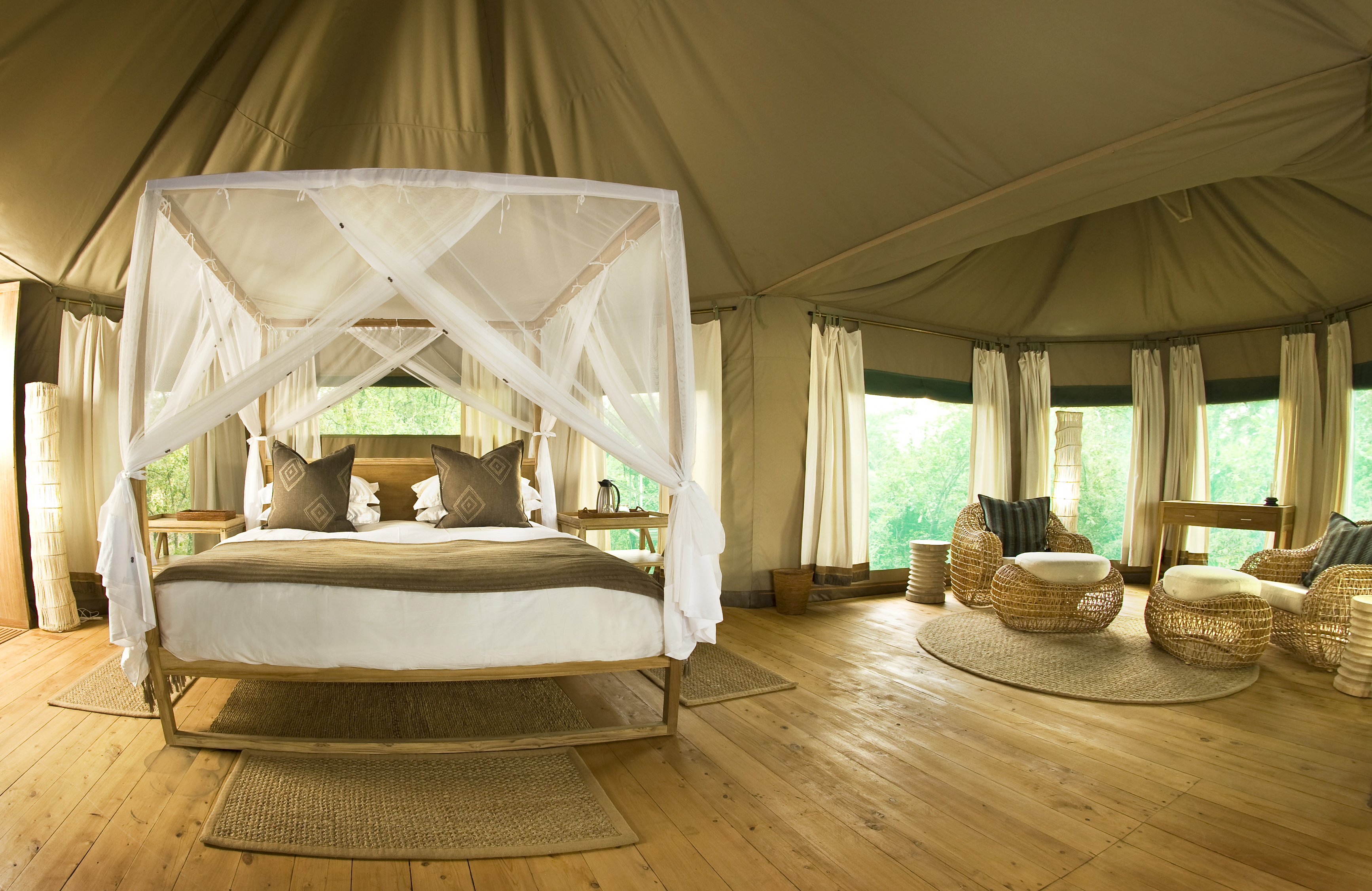 Chindeni Camp Zambia Bedroom