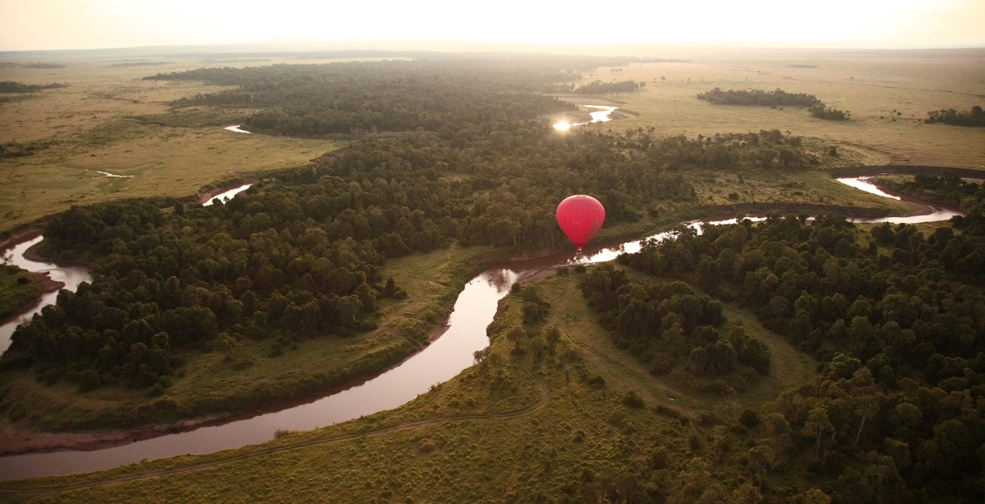 Olarro Balloon over River