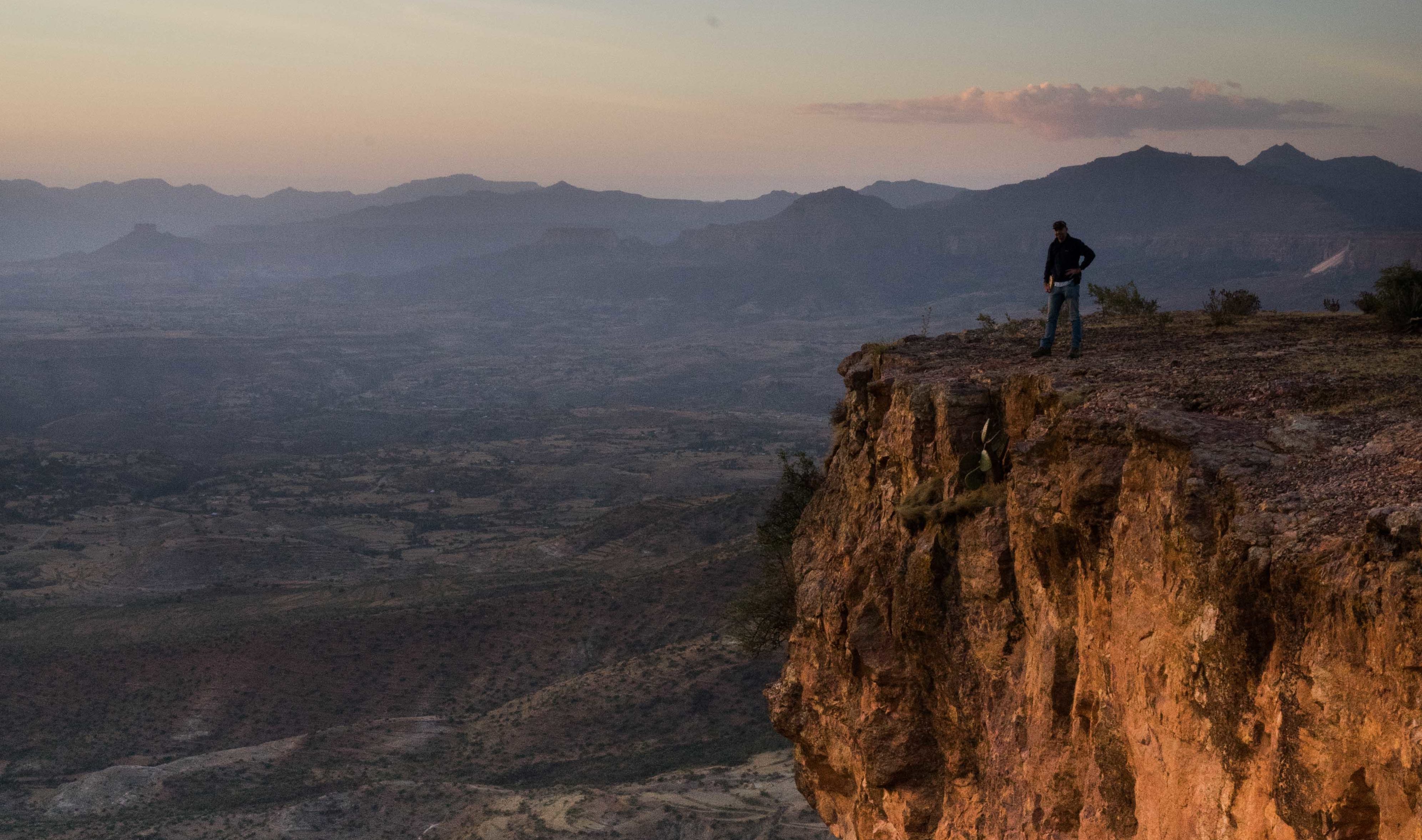 Paul Callcutt on the in Tigray
