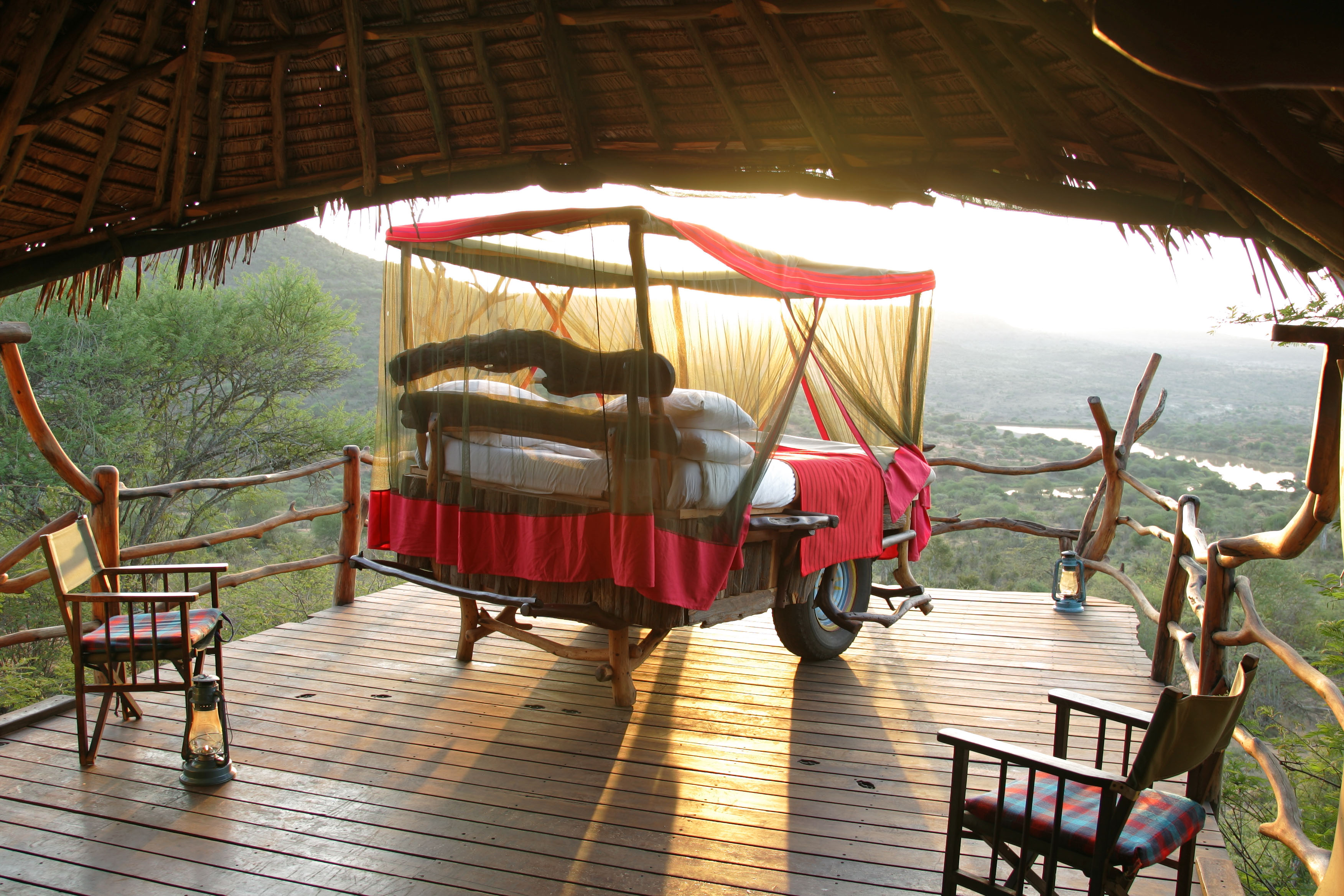 Loisaba Star Beds Kenya Deck