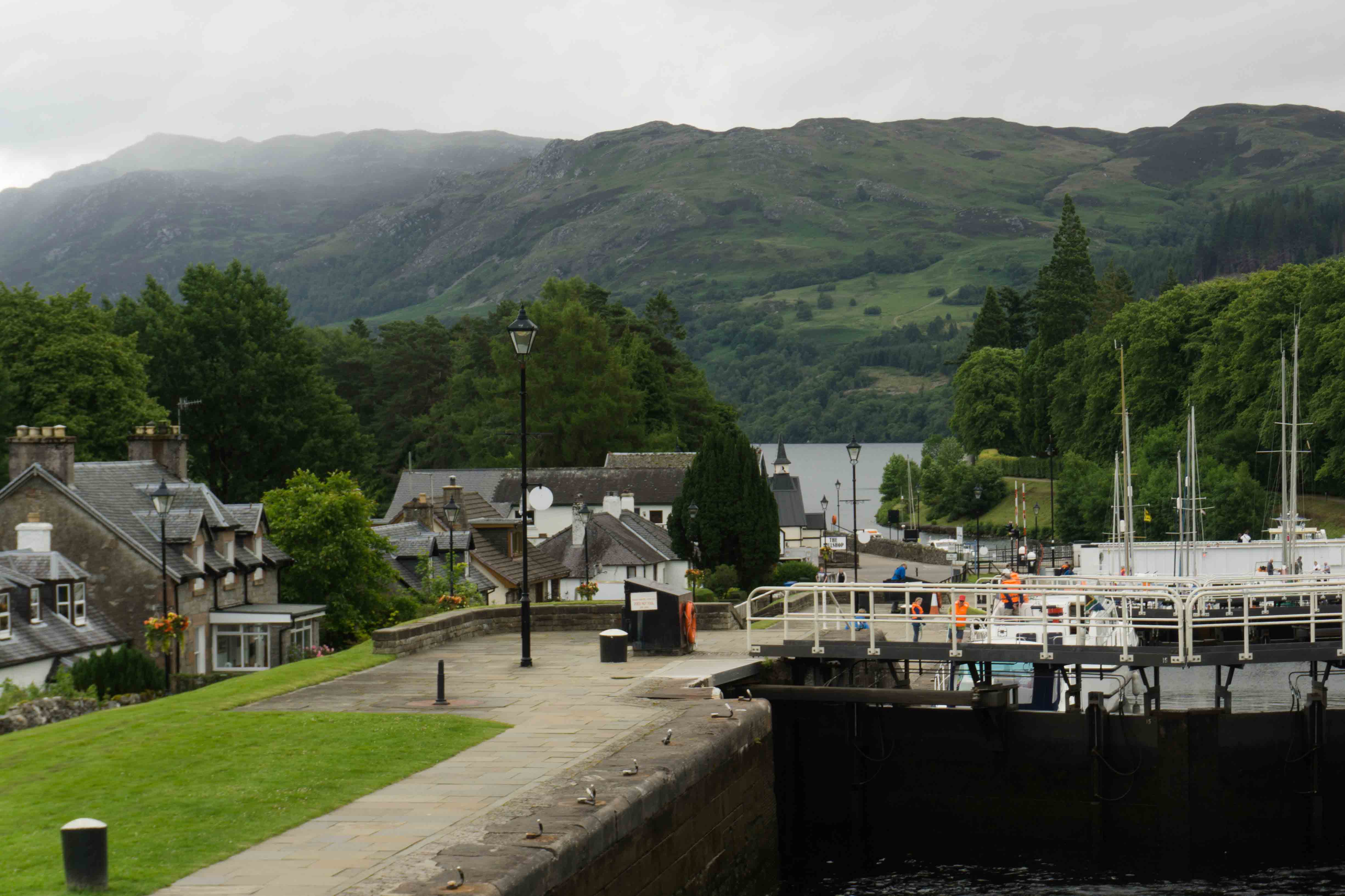 Fort Augustus towards Loch Ness