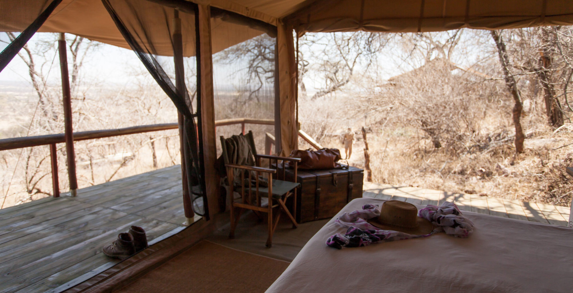 Tanzania-Subeti-Tented-Bedroom-View