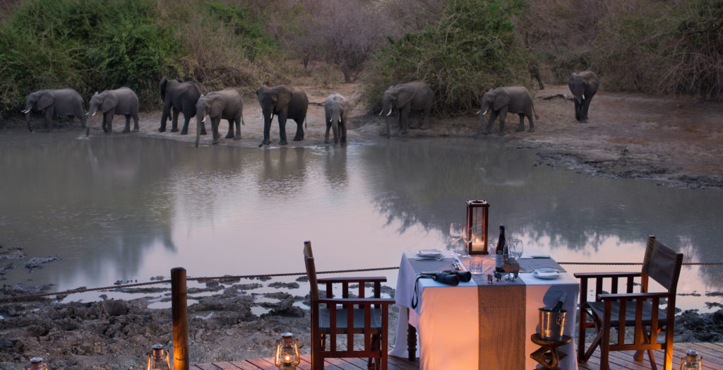 Kanga-Camp-Waterhole-Romantic-Dinner-Zimbabwe