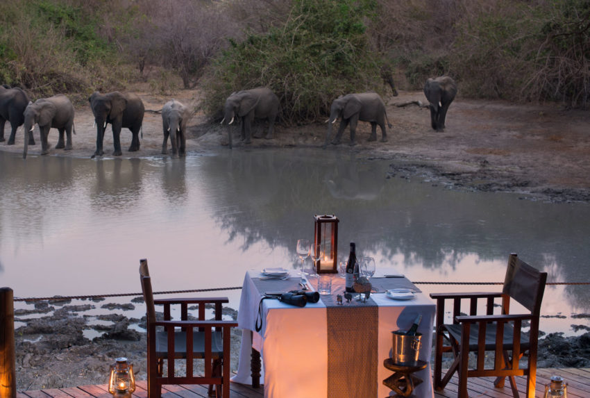 Kanga-Camp-Waterhole-Romantic-Dinner-Zimbabwe