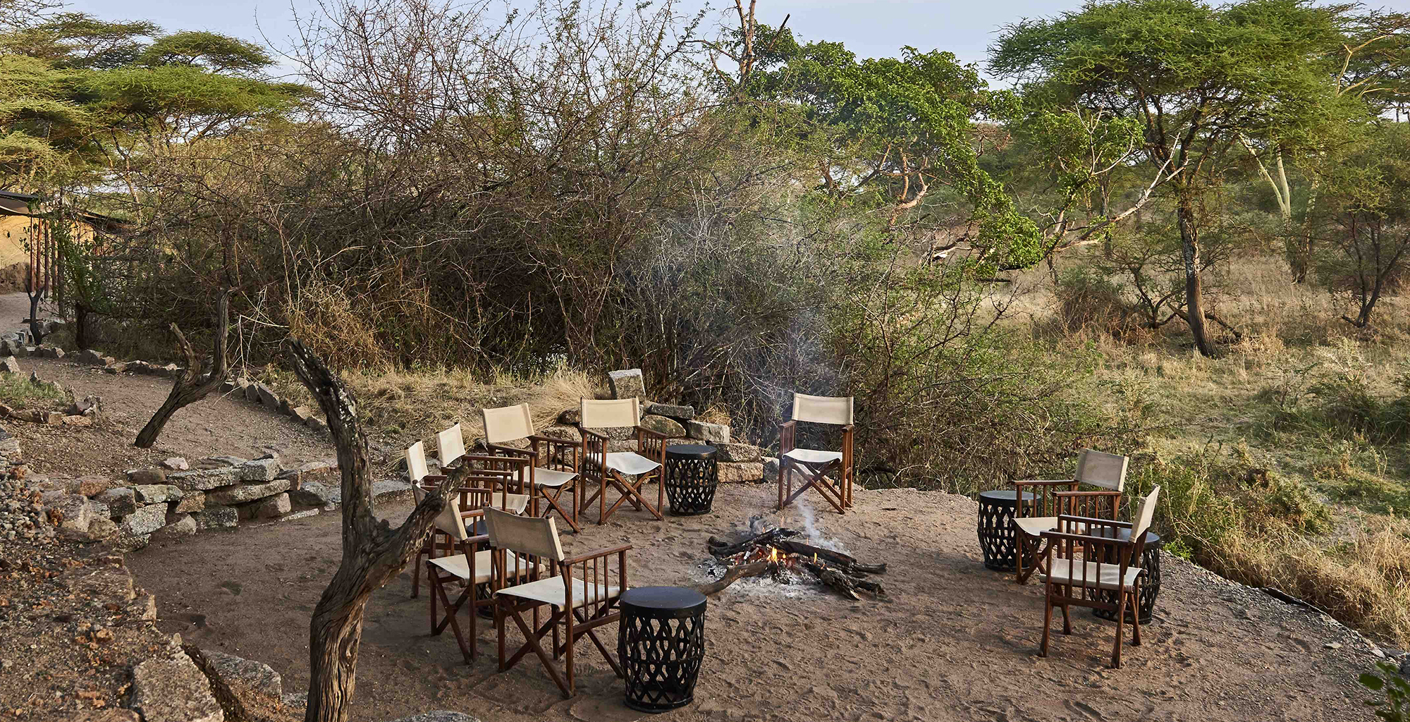 Tanzania-Mbonno-Tented-Campfire