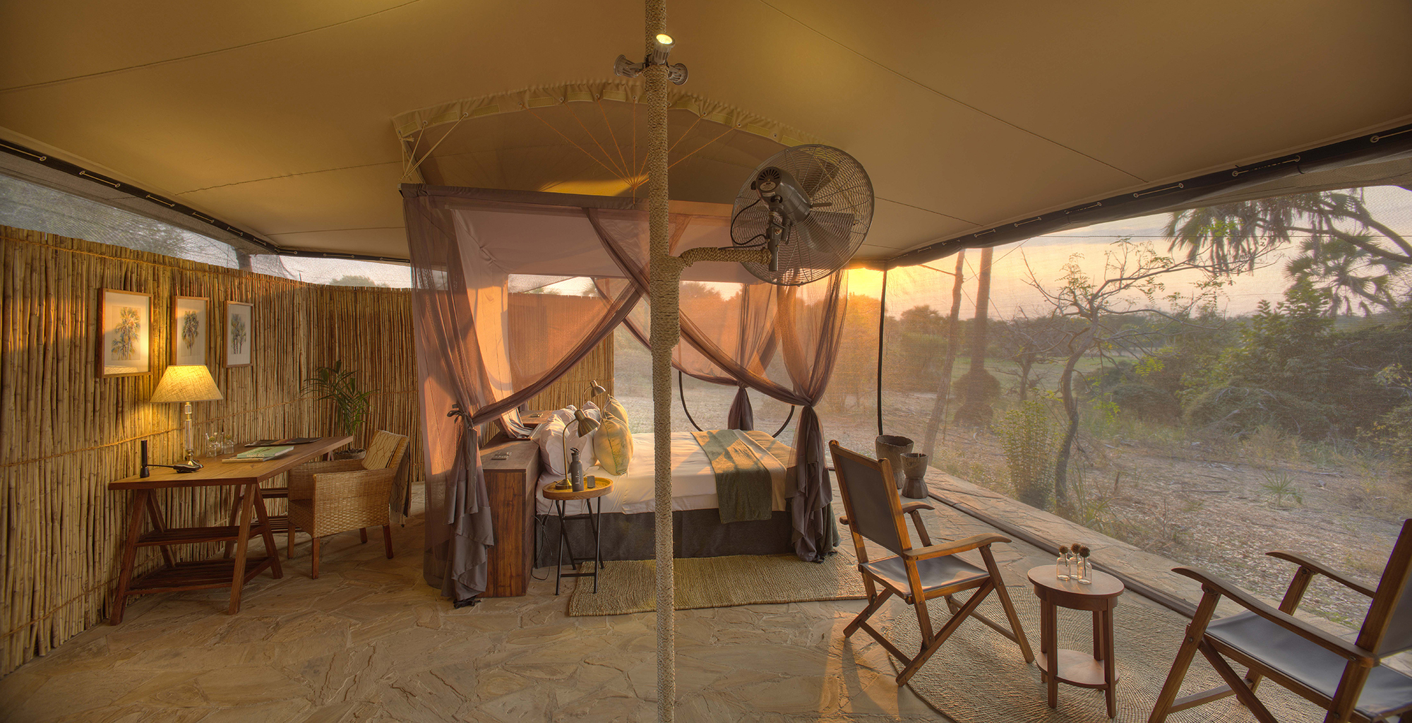 Tanzania-Roho-Selous-Bedroom