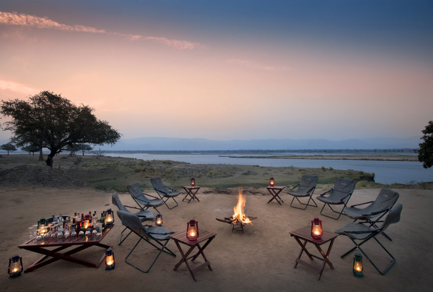 Zambezi Expeditions Mana Pools Seating Area