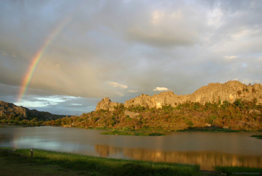 Madagascar North Iharana Bush Camp Sunset