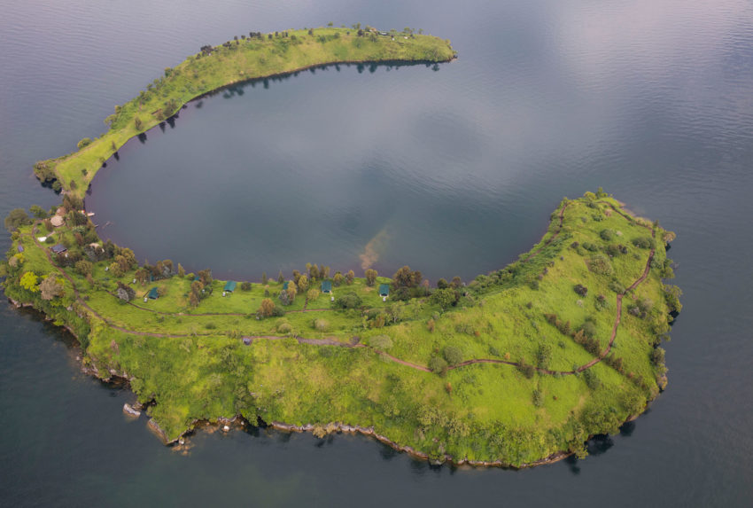 Tchegera Interior DRC Landscape Aerial Views