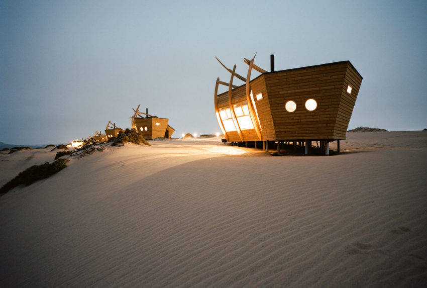 Namibia-Skeleton-Coast-Shipwreck-Lodge-Exterior-Night