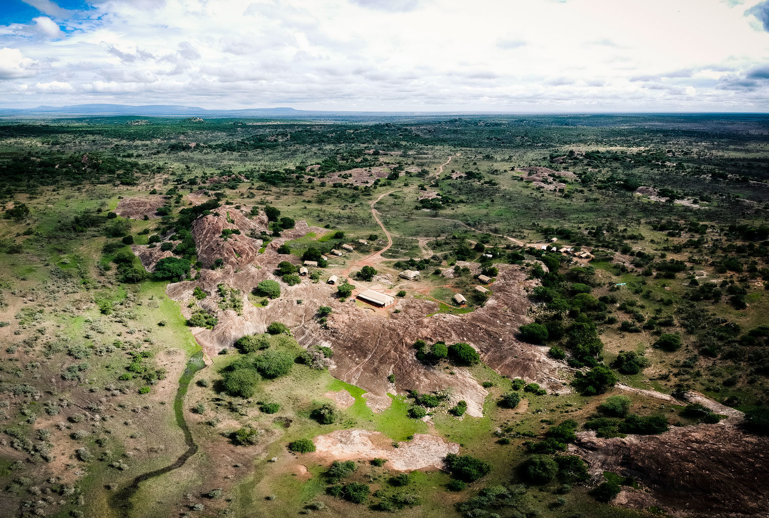 Tanzania-Sanctuary-Kichakani-Aerial