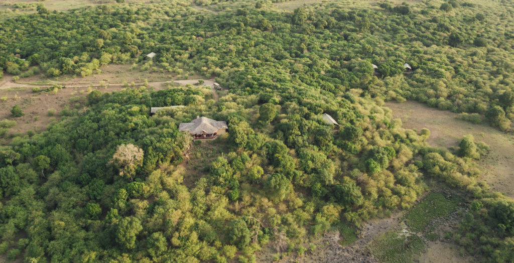 Tangulia Mara Maasai Kenya Aerial